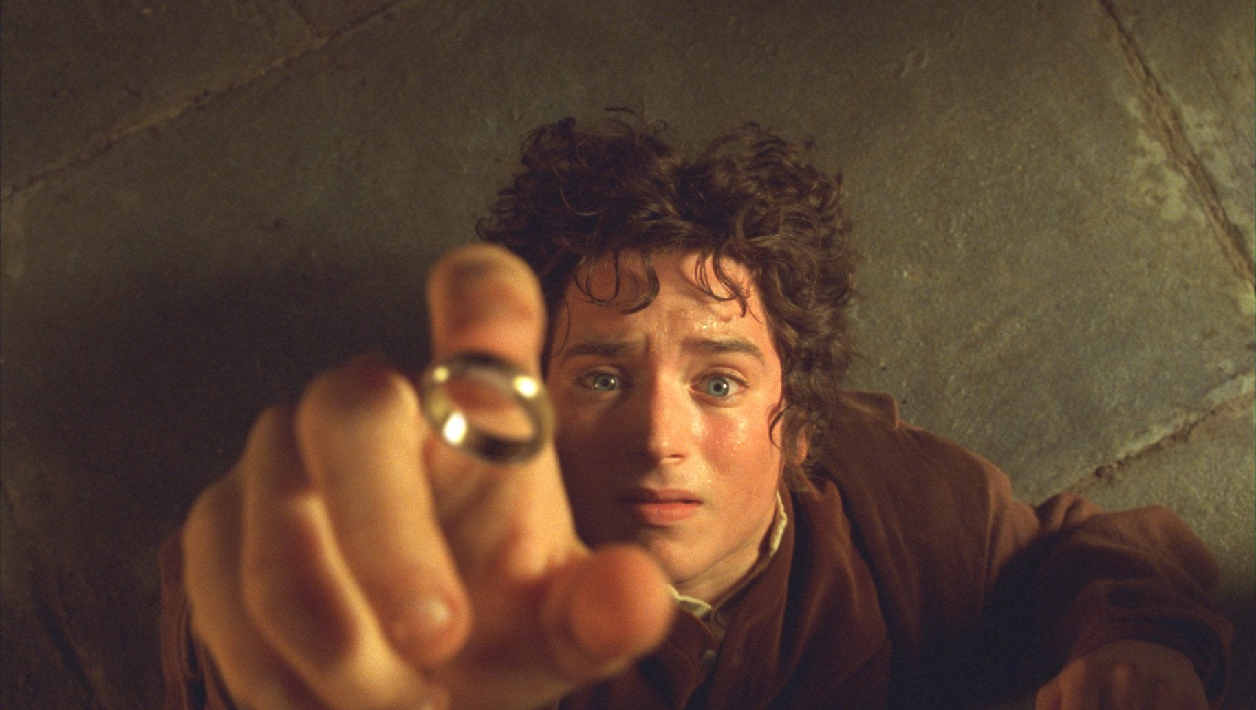 Elijah Wood in Peter Jackson’s ‘The Lord of the Rings: The Fellowship of the Ring’