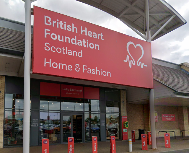 The anonymous donation of almost 160 banknotes from around the world was made to a British Heart Foundation shop in Straiton Retail Park, Edinburgh