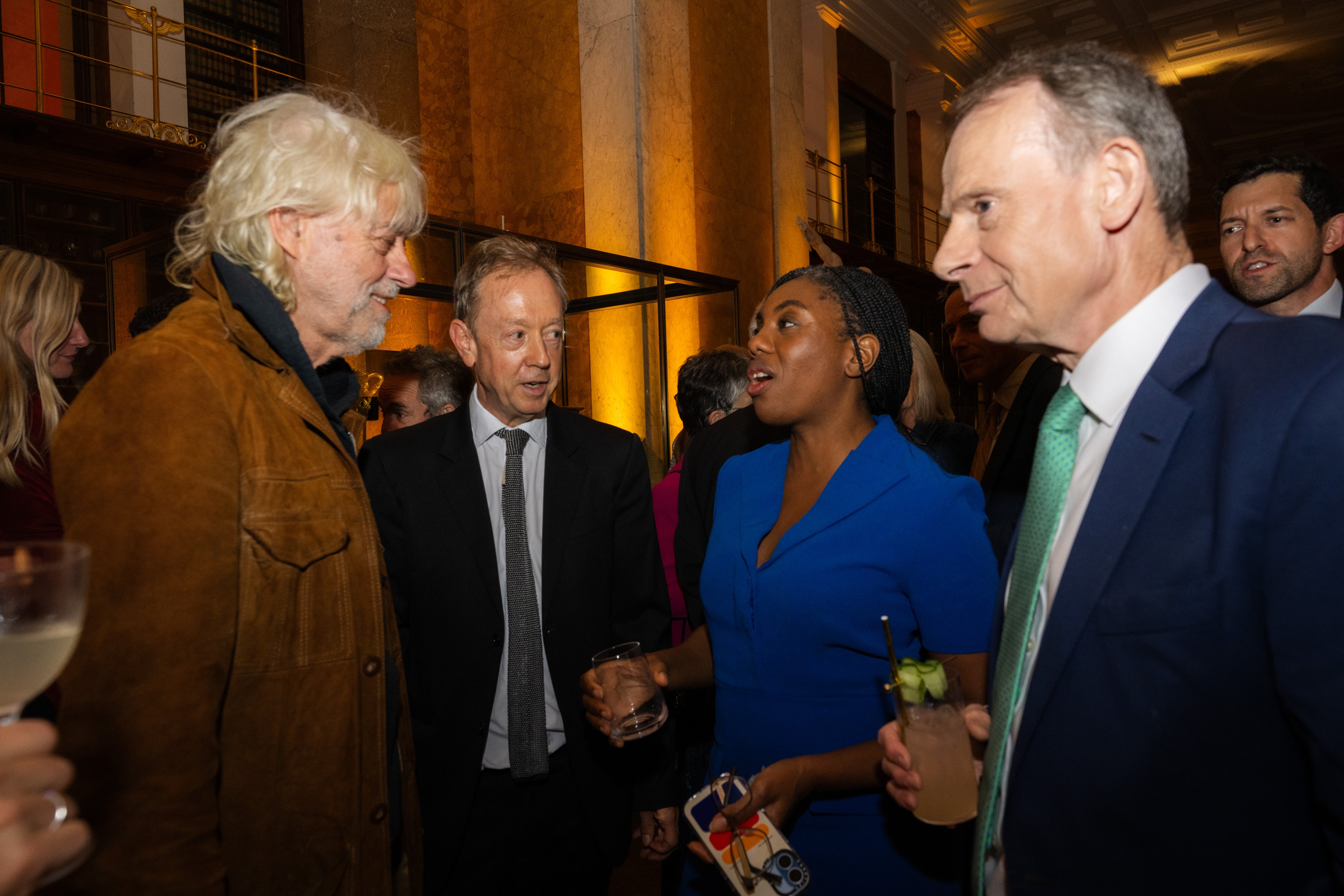 Bob Geldof, Grayson Perry and Tom Hollander join Independent’s star-studded party
