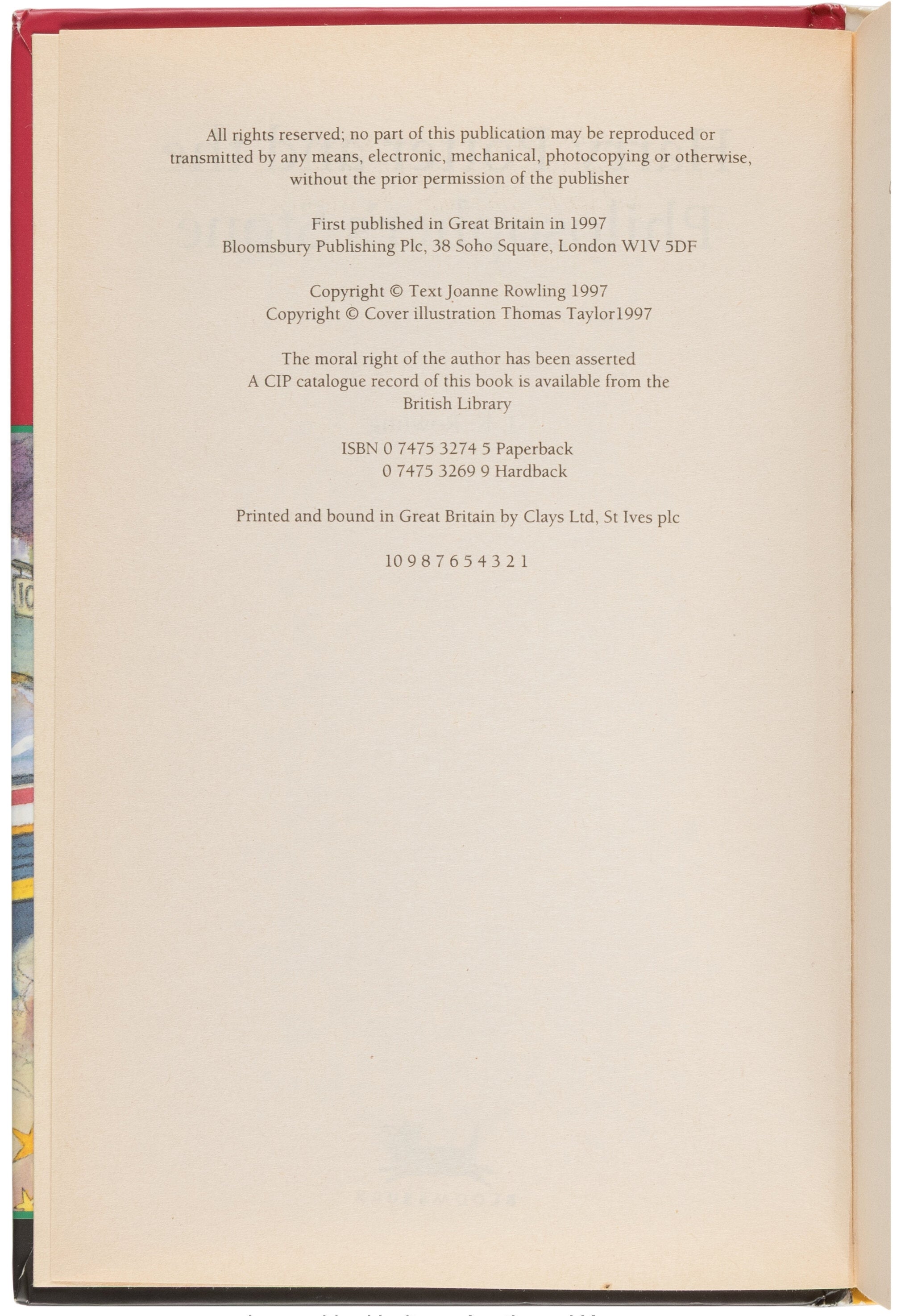 he words 'one wand' are printed twice on a list of items Harry needs for Hogwarts on page 53