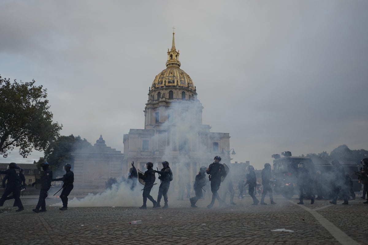 Policing of France's school protests clouds Macron's final months and sparks uproar