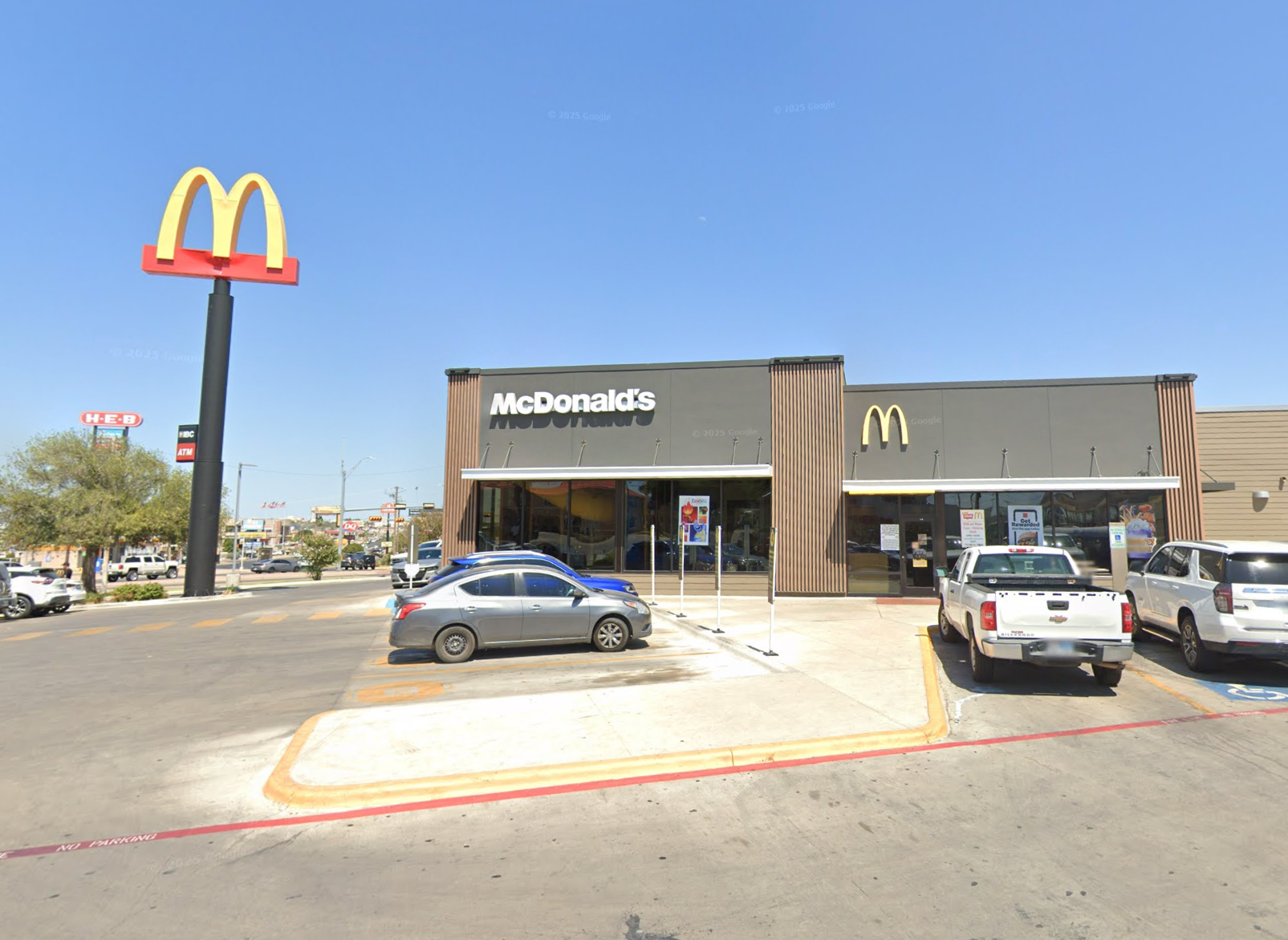 A restaurant in Eagle Pass, Texas (pictured), was the chain's best reviewed location