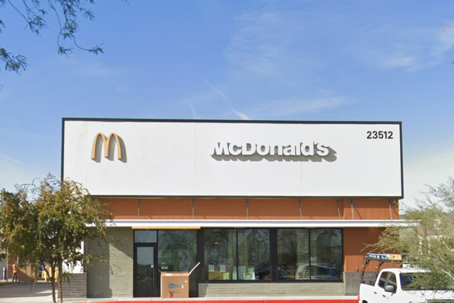 A McDonald's restaurant in Surprise, Arizona (pictured), was found to be the fast-food chain's worst-reviewed site in the U.S.