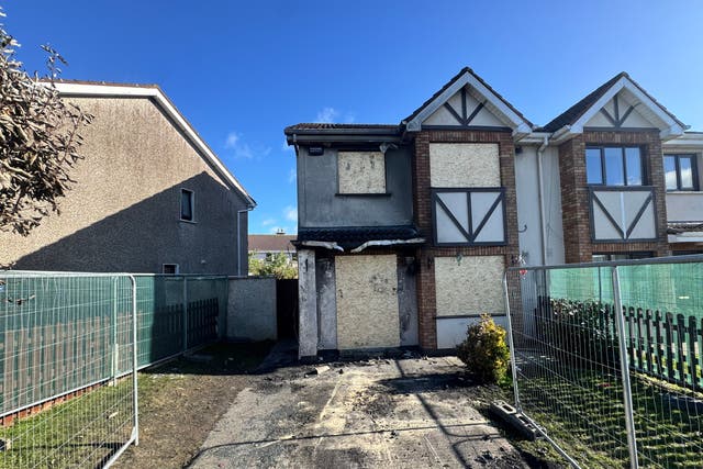 Two other children were rushed to hospital in a critical condition from the house in the Birchwood estate area and remain at Children’s Health Ireland in Crumlin ( PA )