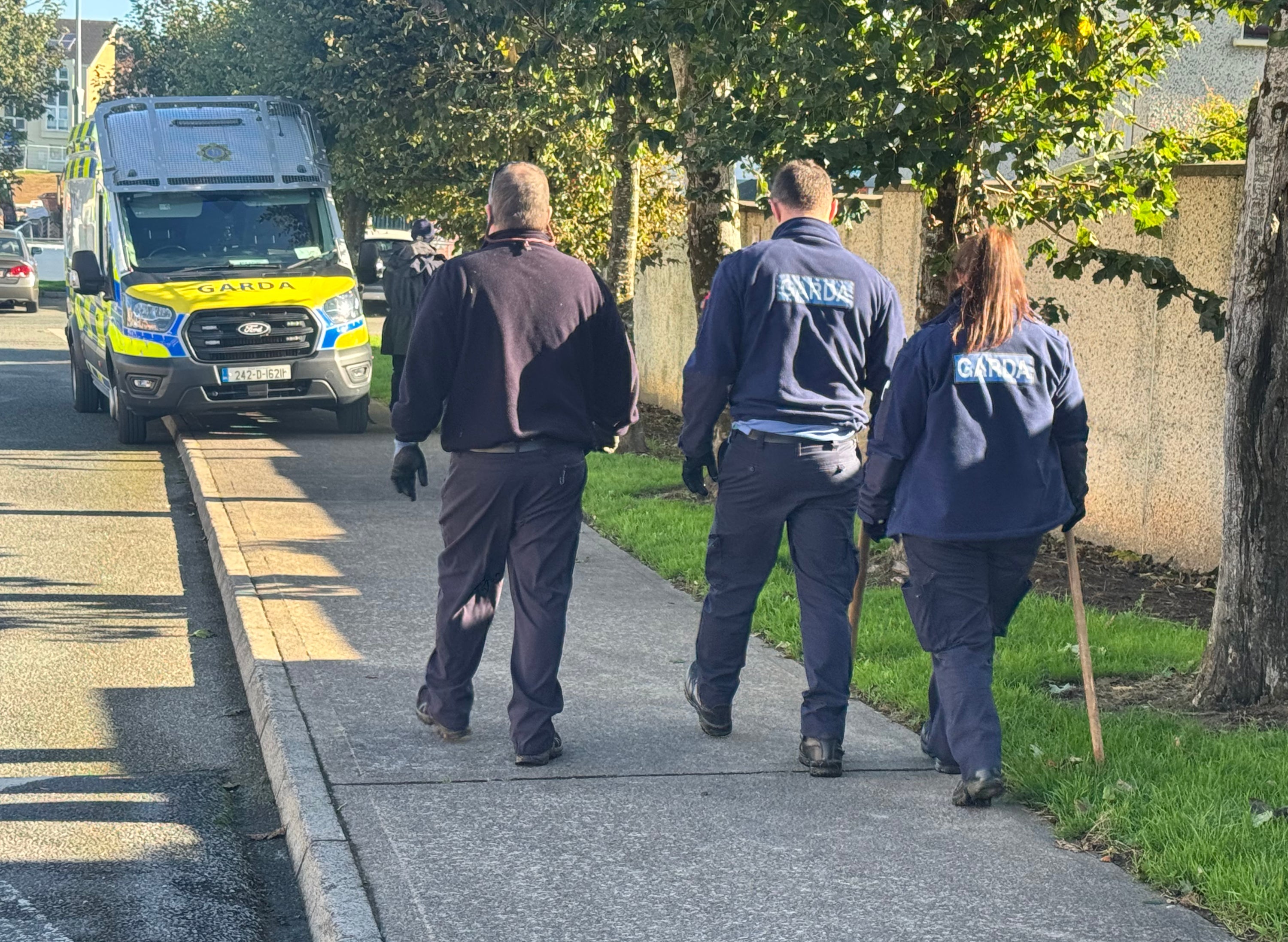 Gardaí had made several searches and seized a number of items in connection with the murder investigation ( PA )