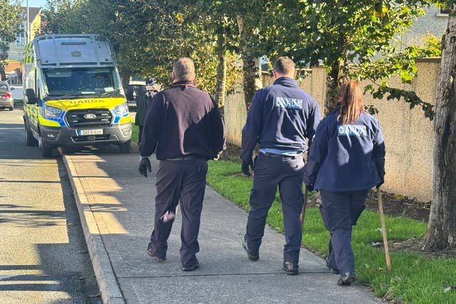 Gardaí had made several searches and seized a number of items in connection with the murder investigation ( PA )