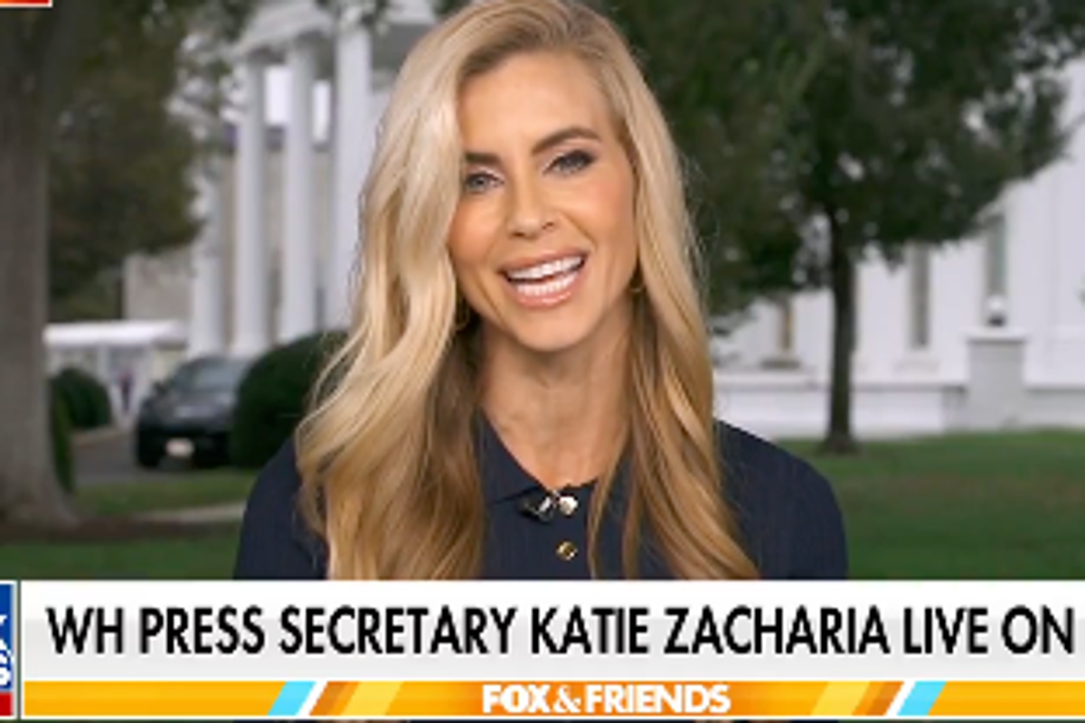 Katie Zacharia seems to throw Trump under the bus for not passing the bar: ‘Those questions weren’t asked’