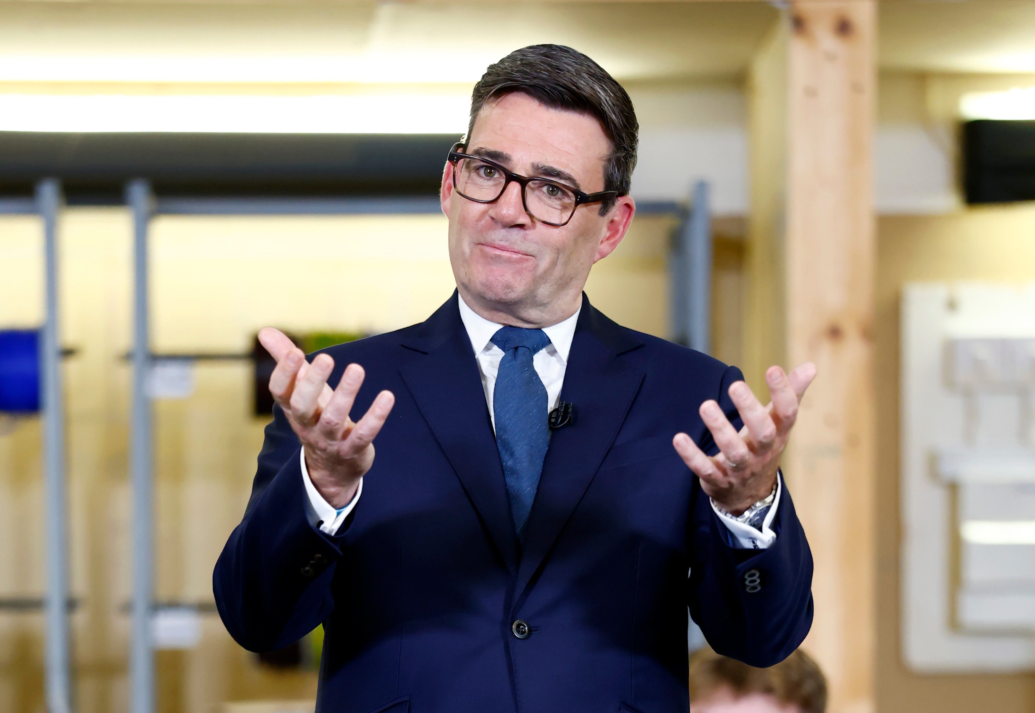 Andy Burnham is launching a nationwide campaign reminding passengers to use headphones on trains