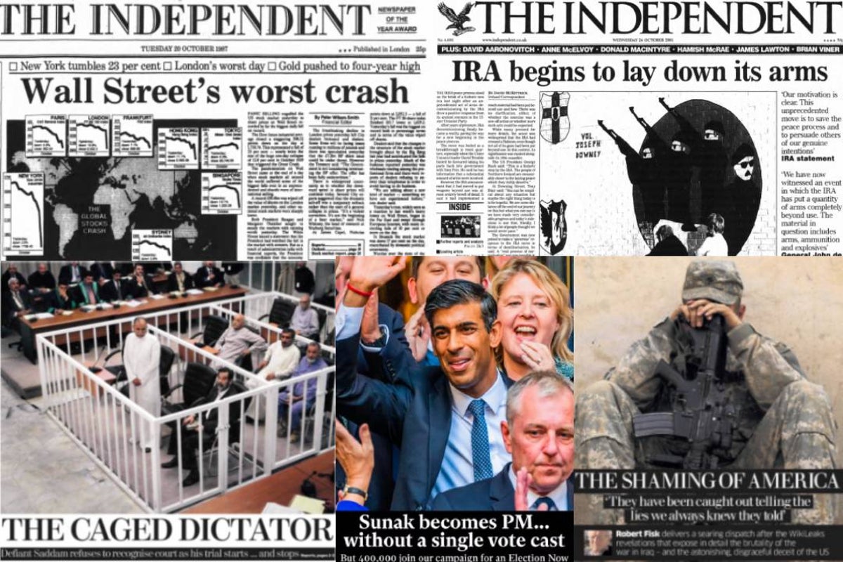 This Week in History: Collapsing regimes, Black Monday and the end of Concorde