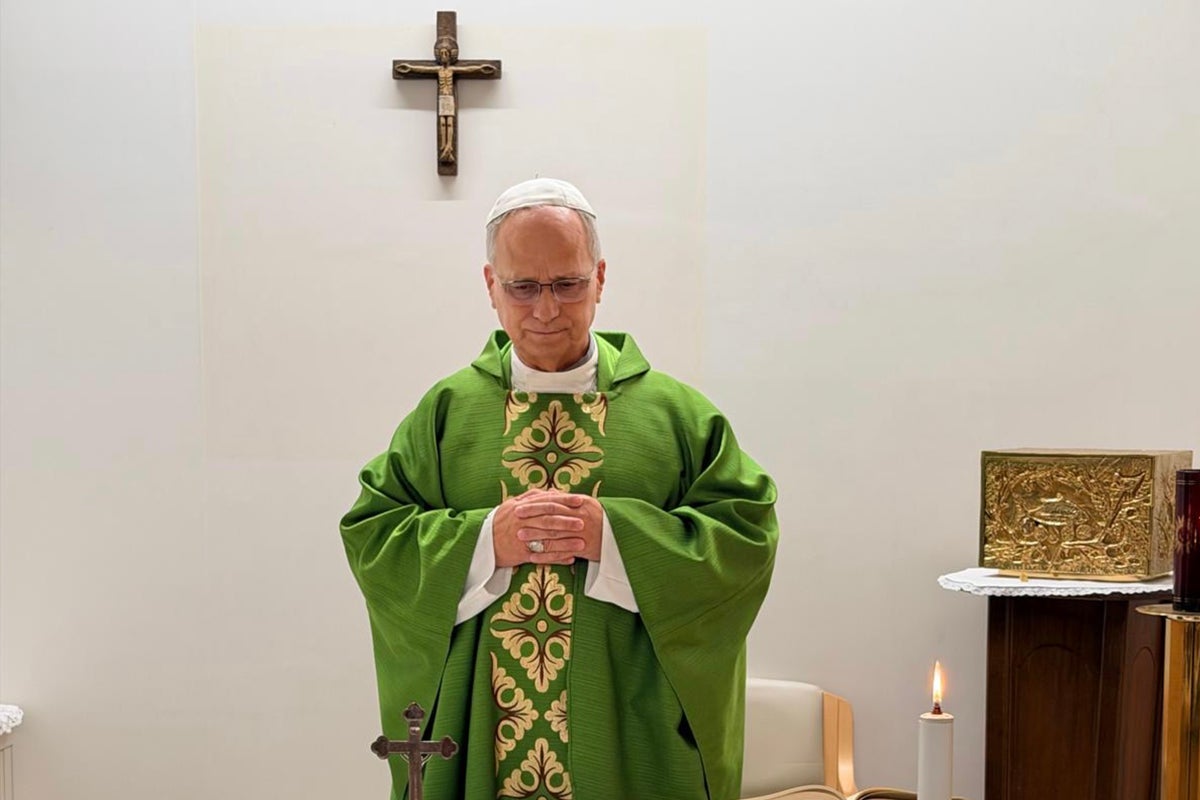 First images of Pope Leo since surgery and cancer diagnosis released