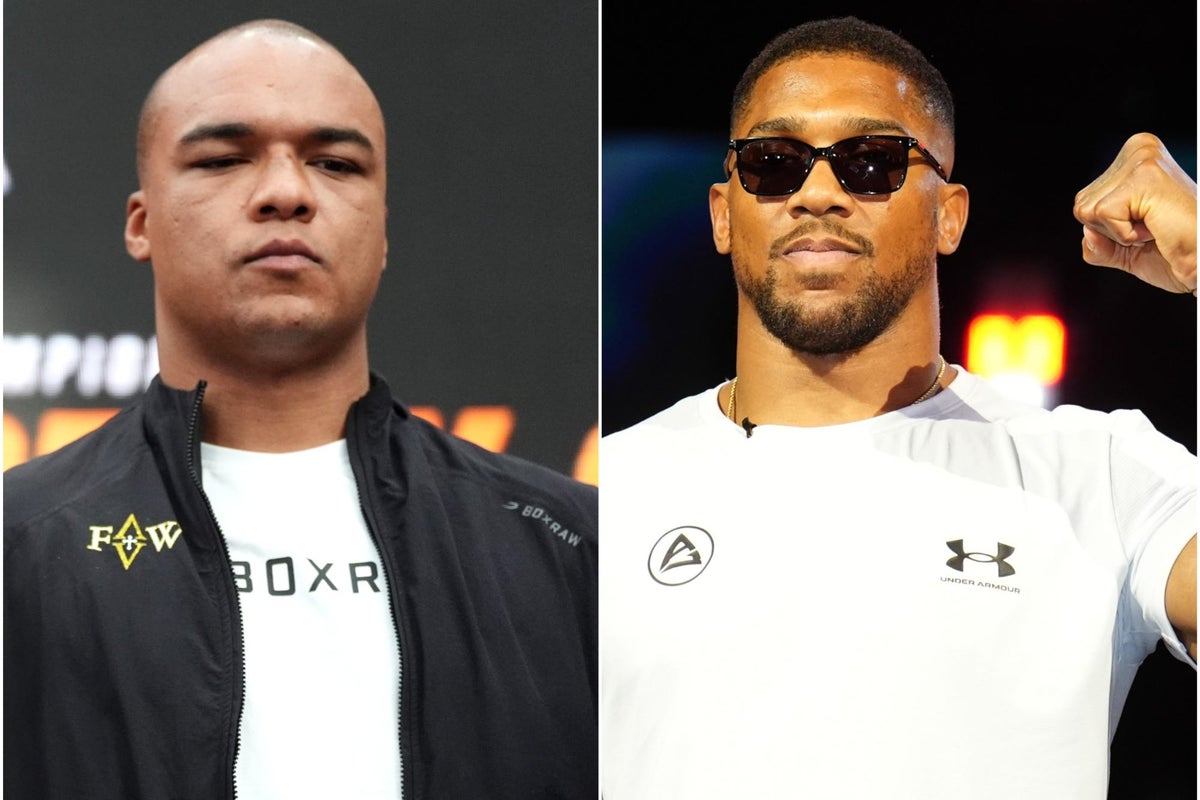 Fabio Wardley says Anthony Joshua brings ‘aura’ to training camp ahead of Daniel Dubois fight