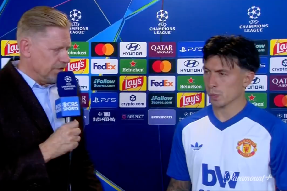 Peter Schmeichel speaks out on explosive Lisandro Martinez interview