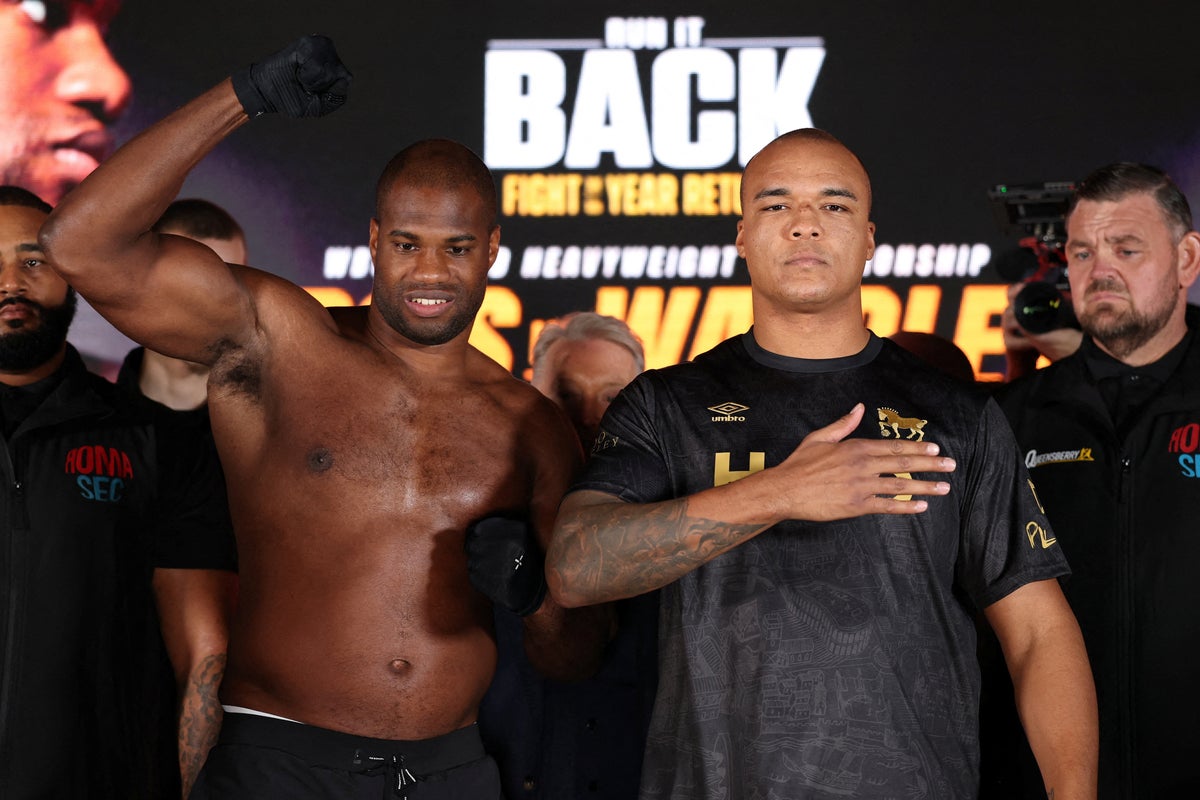 Dubois v Wardley 2: How to watch the heavyweight rematch