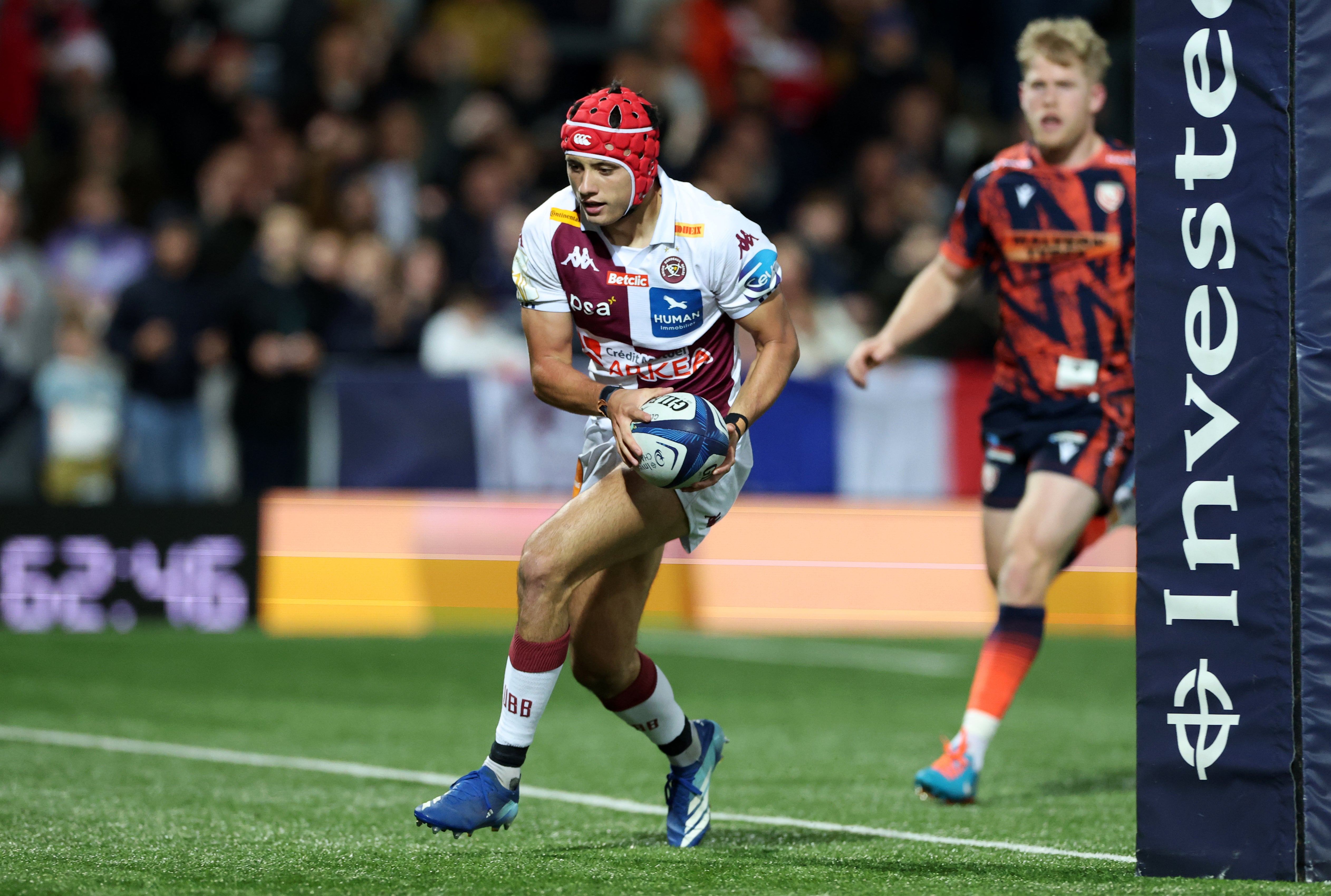 Louis Bielle-Biarrey's double denied Gloucester a stunning opening Champions Cup win