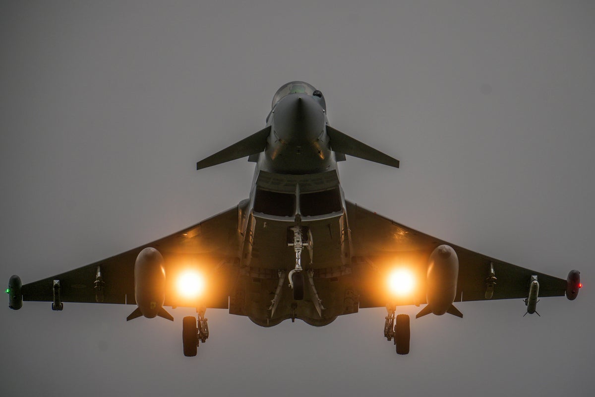 RAF jets report ‘unidentified drones over UK’