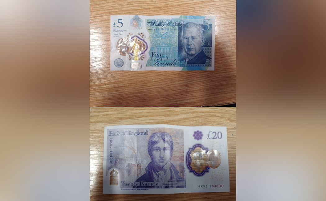 Taxi driver handed counterfeit cash drove suspect to police station