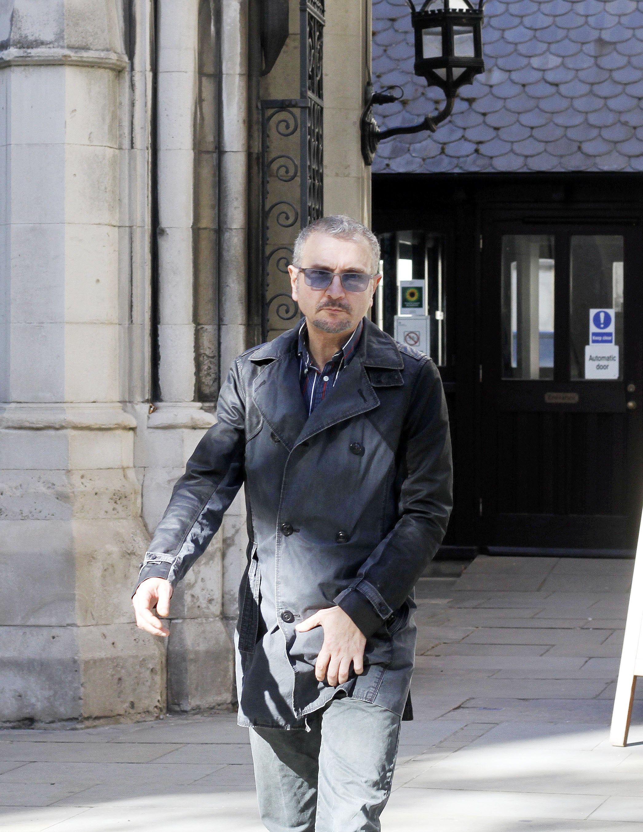 Nicola Saia leaving court