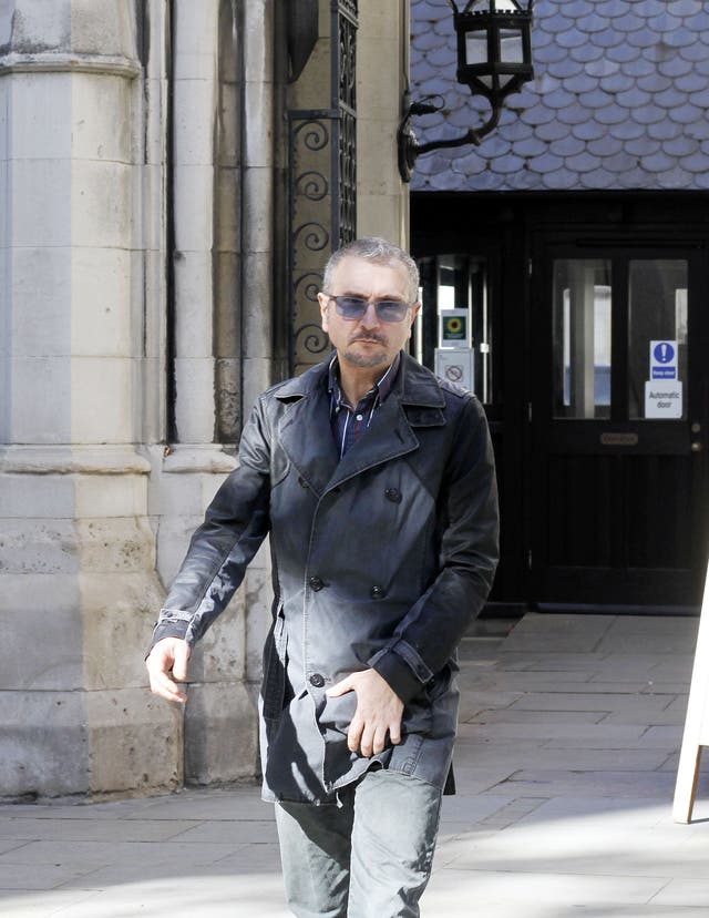 Nicola Saia leaving court