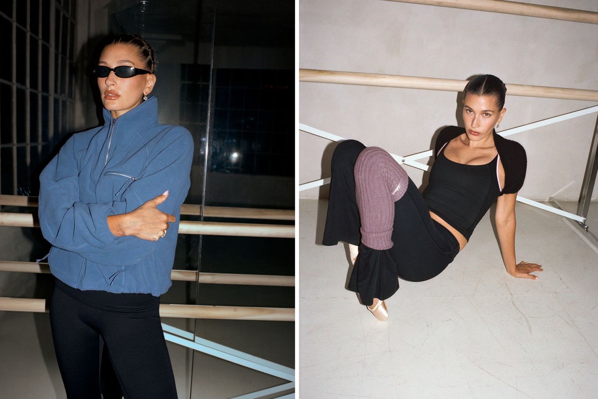Hailey Bieber launches ballet-themed capsule collection with Adanola