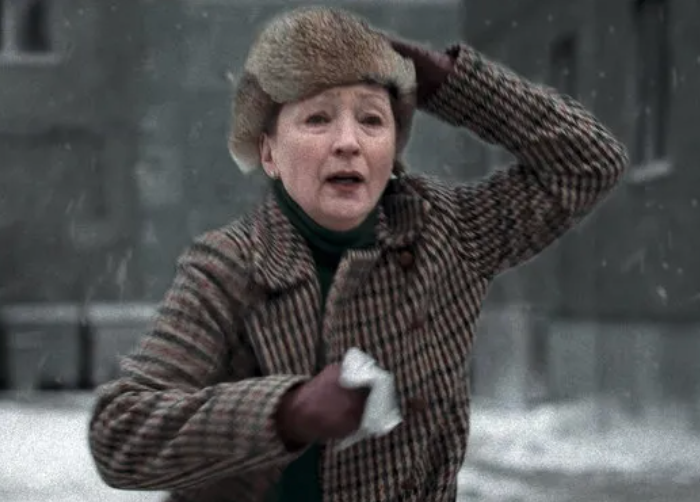 Lesley Manville in new film 'Winter of the Crow'