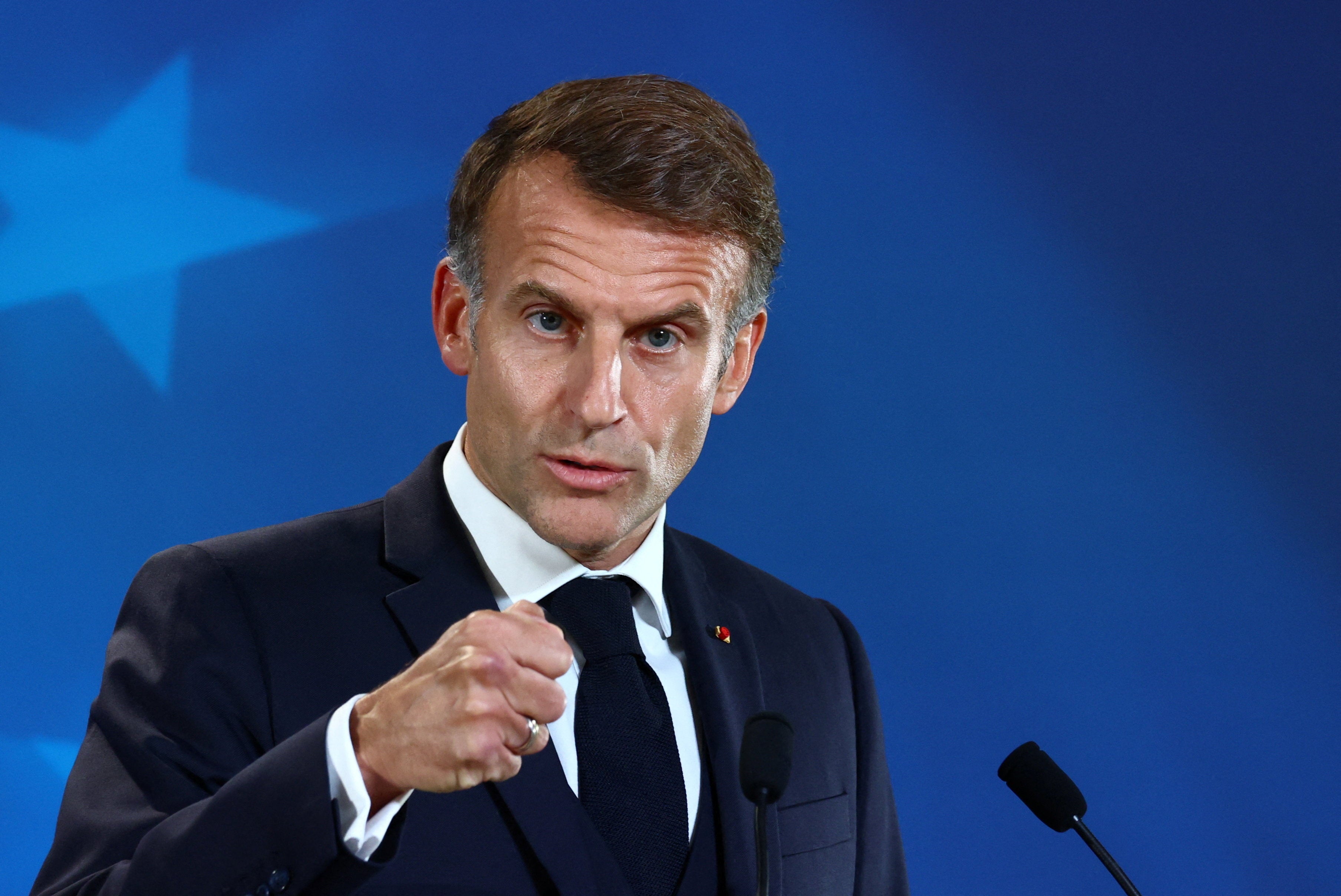 Emmanuel Macron has appealed for 'calm' ahead of Saturday's protests