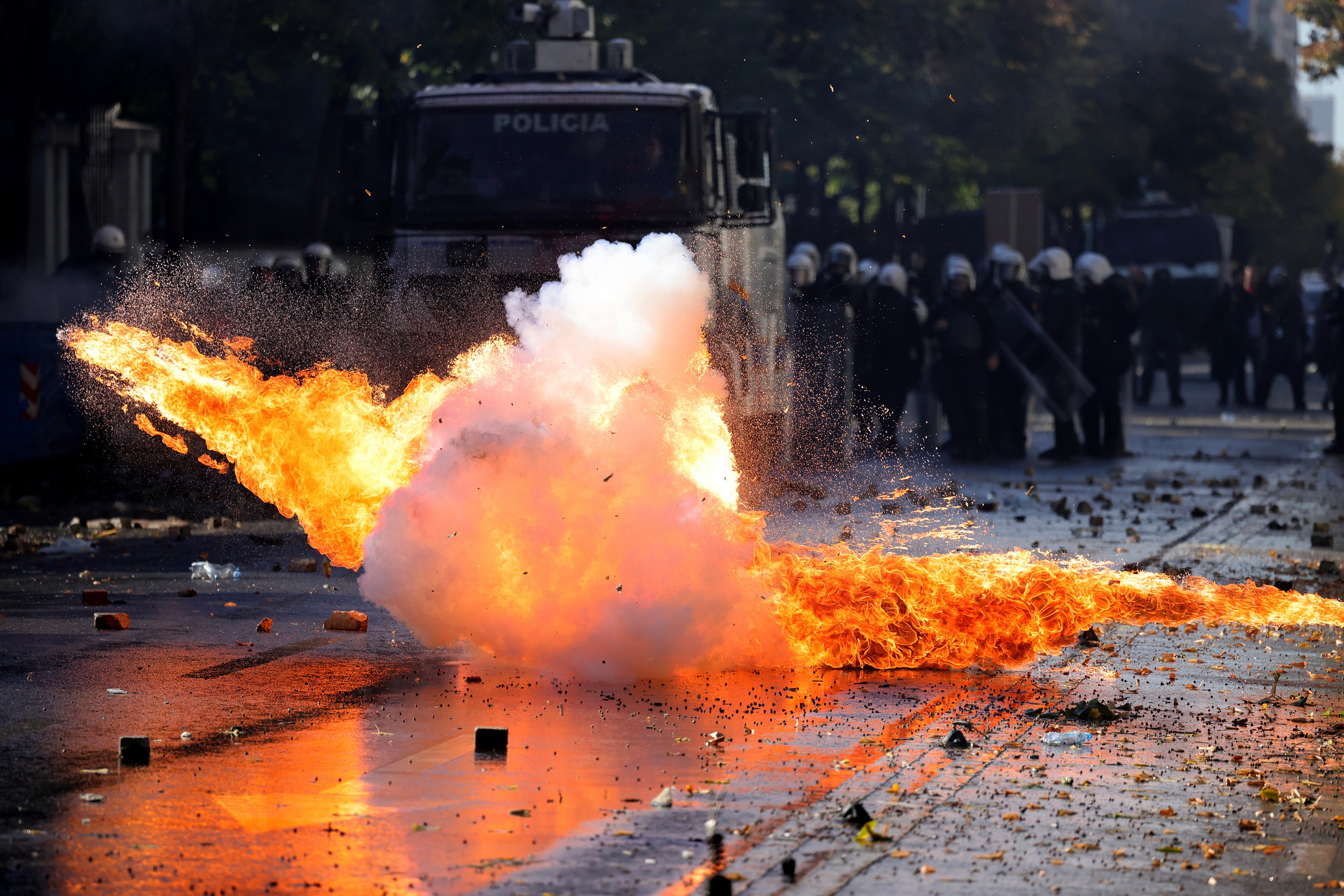 Albania Protests
