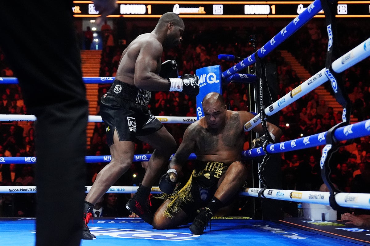 Daniel Dubois destroys Fabio Wardley in blistering fashion to fulfil rematch vow