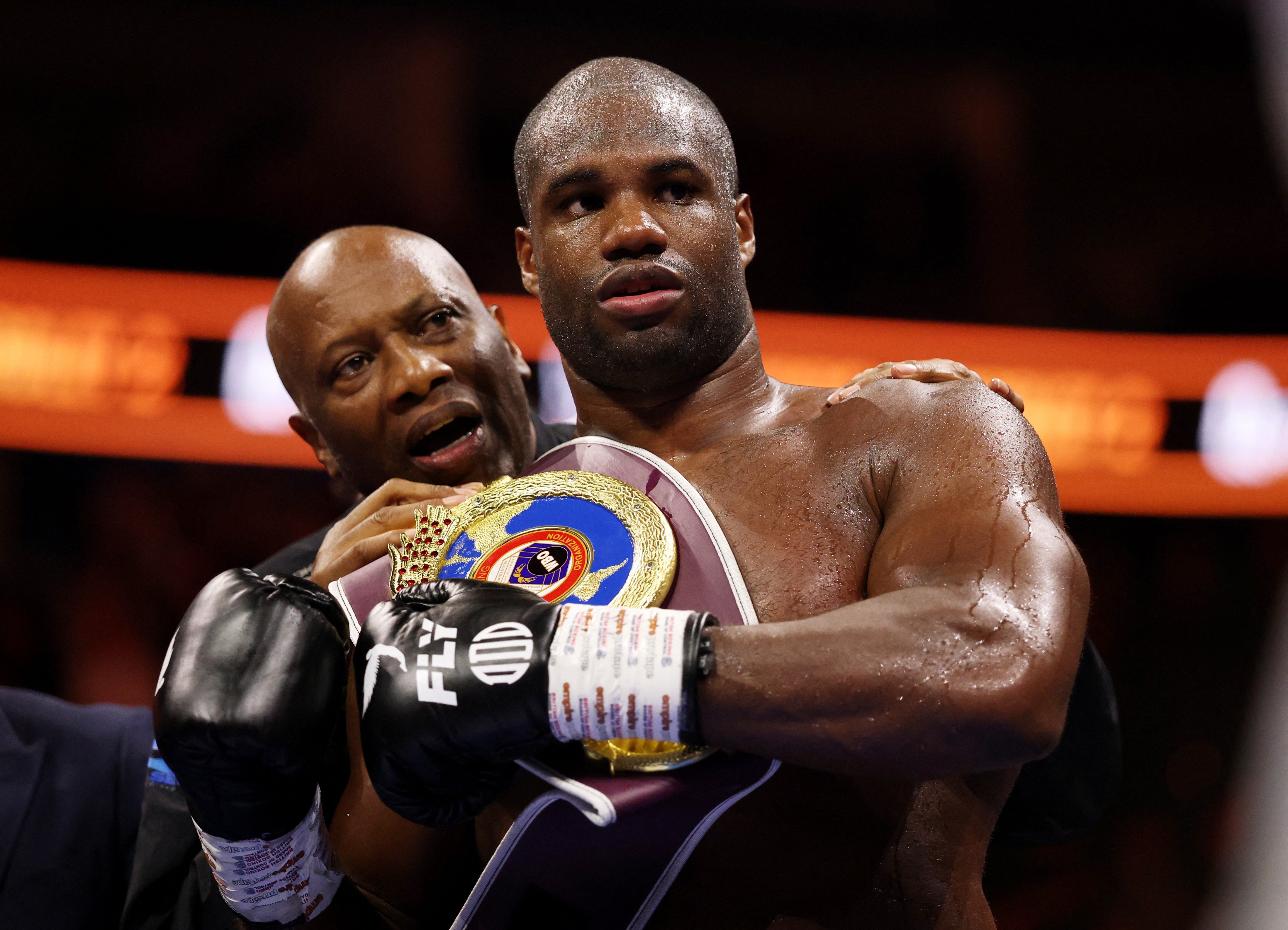 Dubois retained his WBO world heavyweight title
