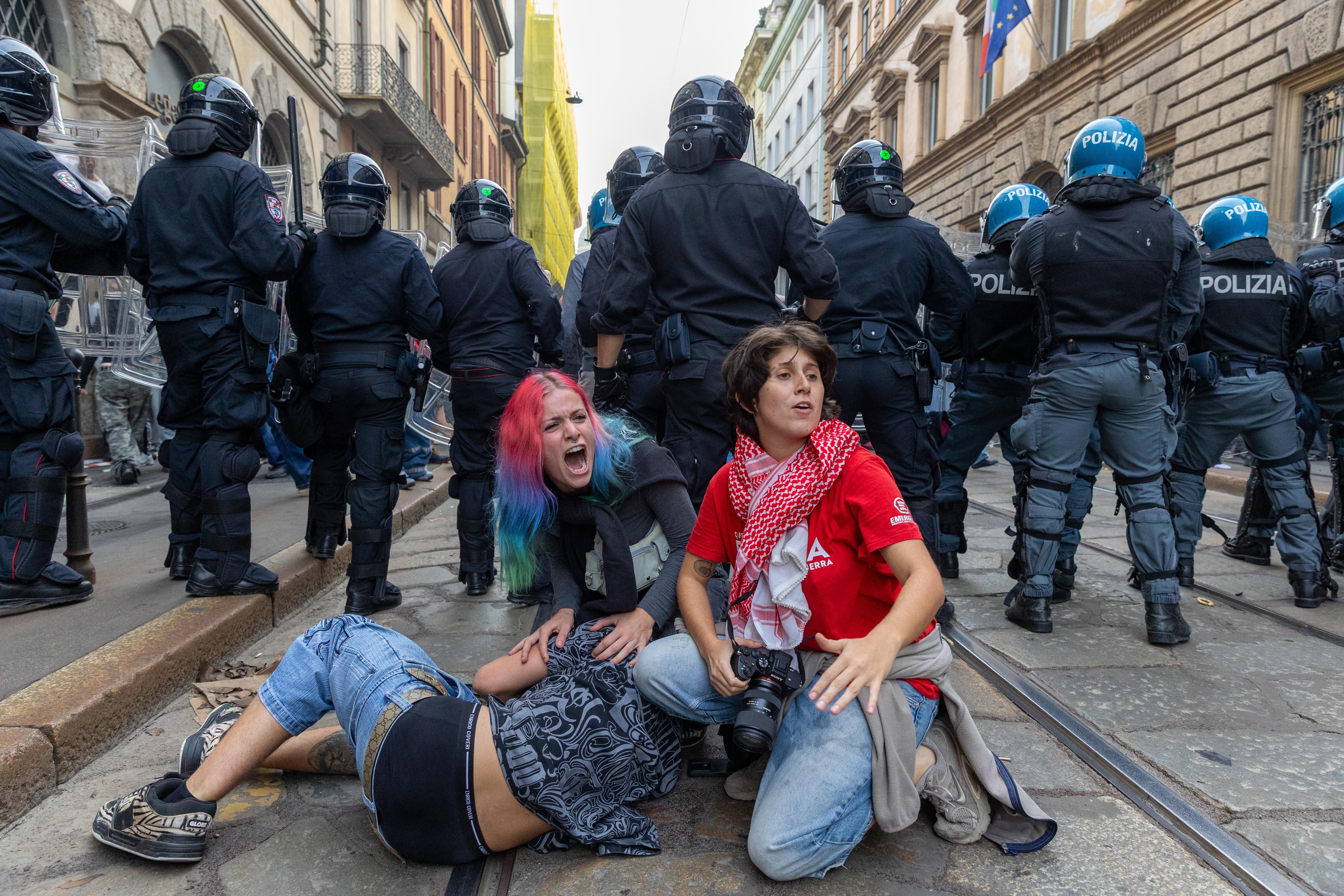 ITALIA-PROTESTAS