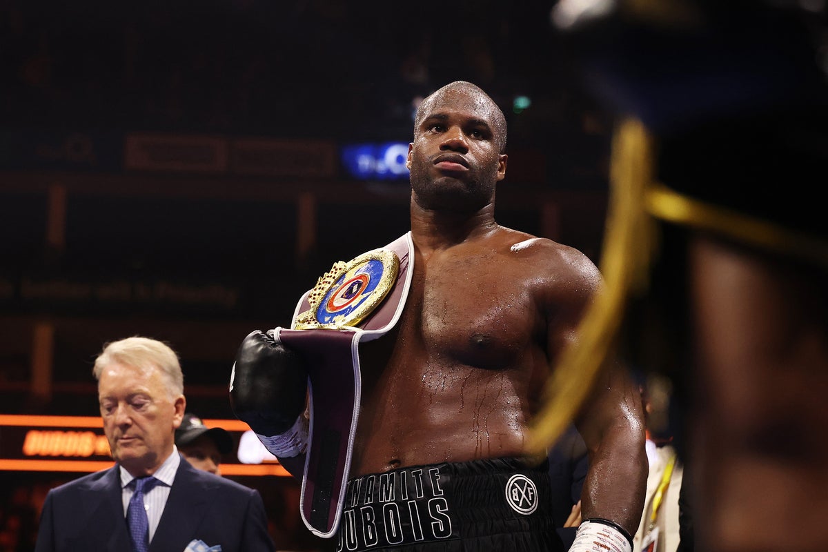 Daniel Dubois targets Oleksandr Usyk revenge fight after brutal Fabio Wardley knockout