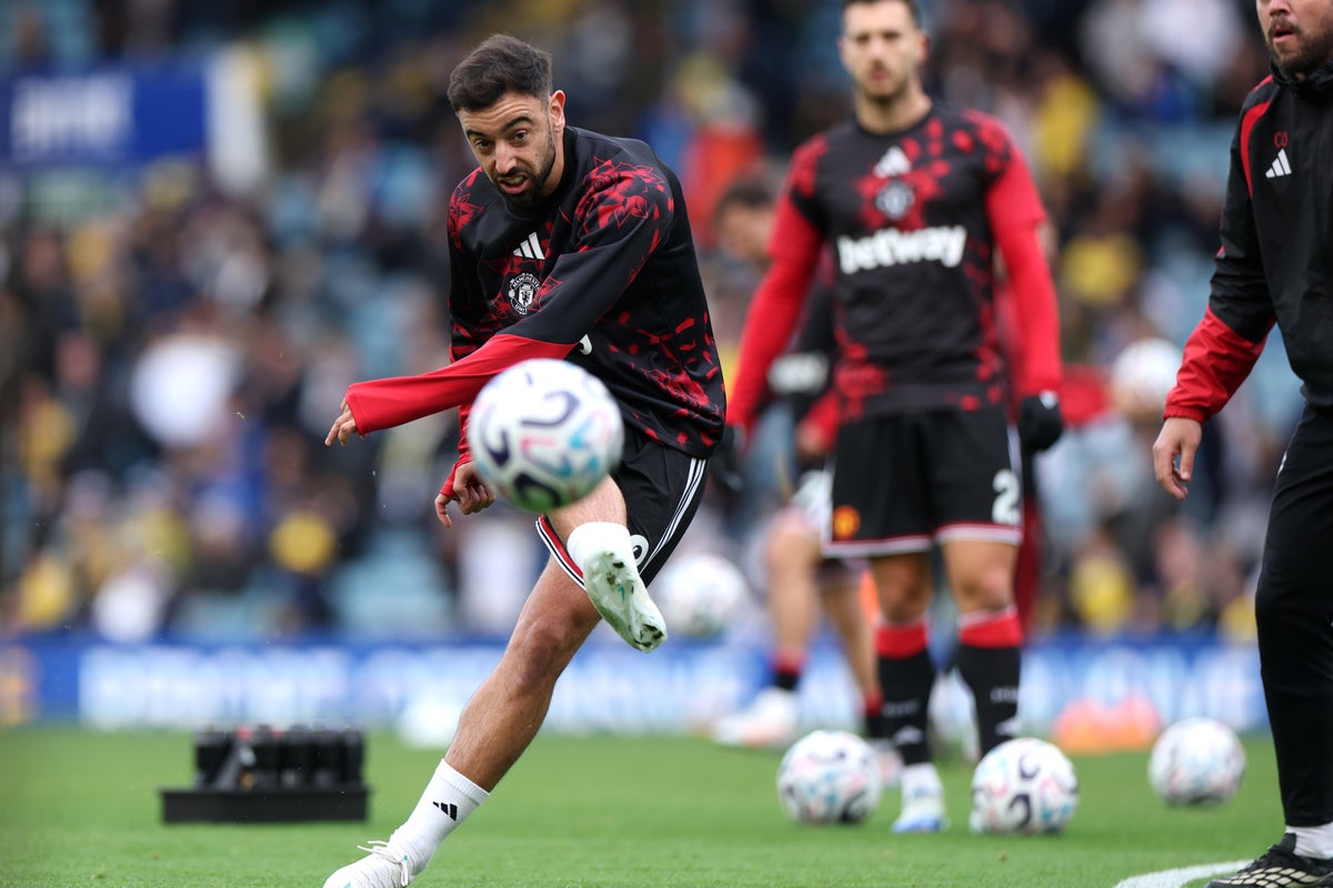 Leeds vs Man United LIVE: Score and updates from crunch Premier League clash
