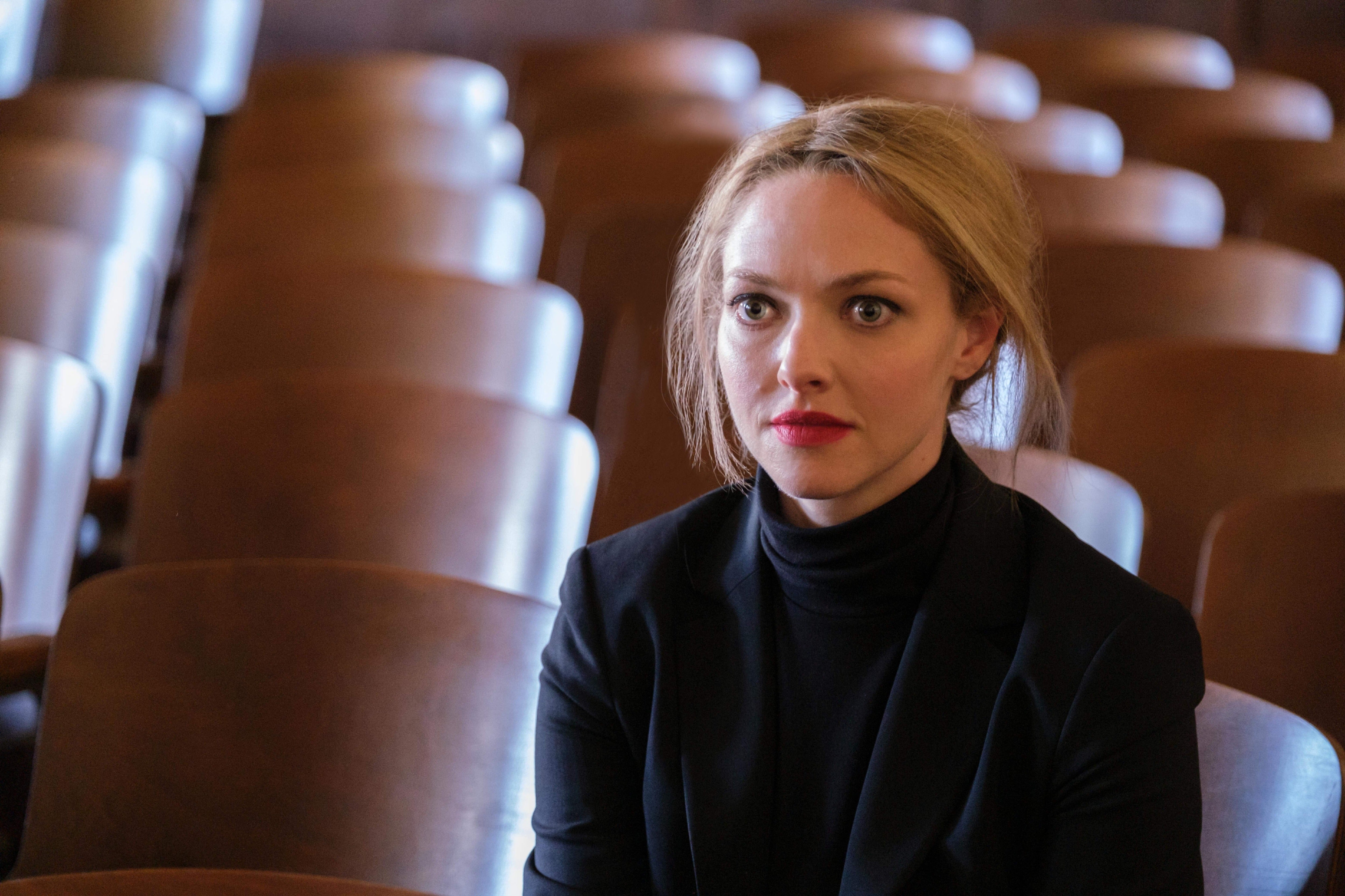 Amanda Seyfried as Elizabeth Holmes in the award-winning limited series ‘The Dropout’