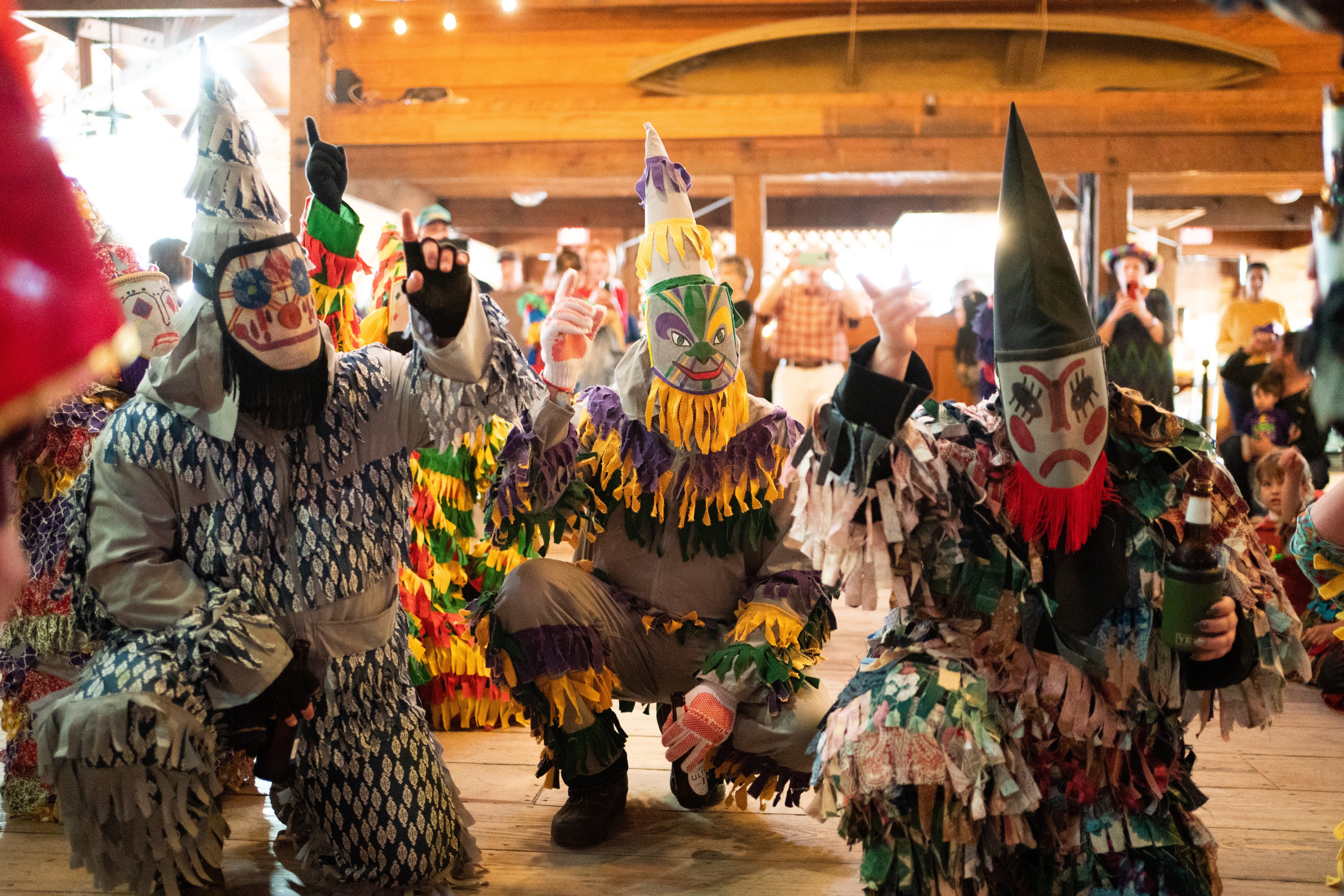 Mardi Gras in Lafayette is a colourful, music-filled affair