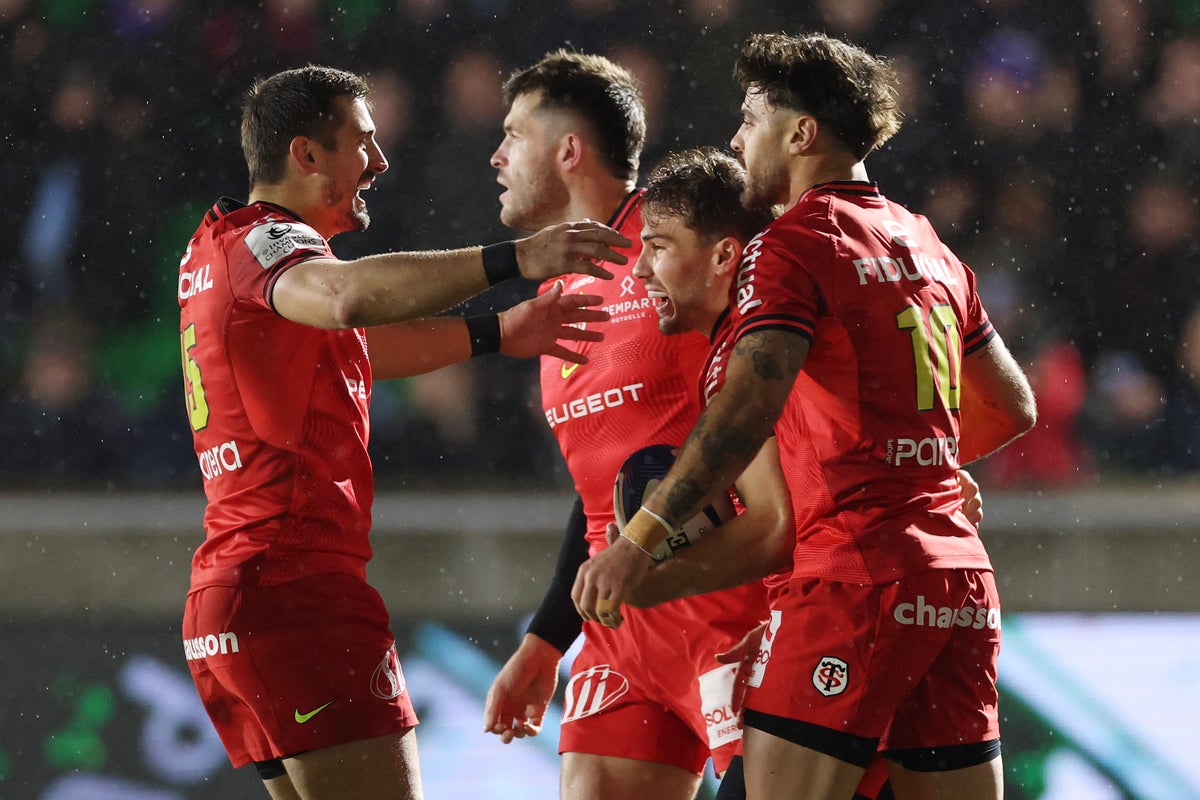 Slade misses late kick as Toulouse edge past Exeter
