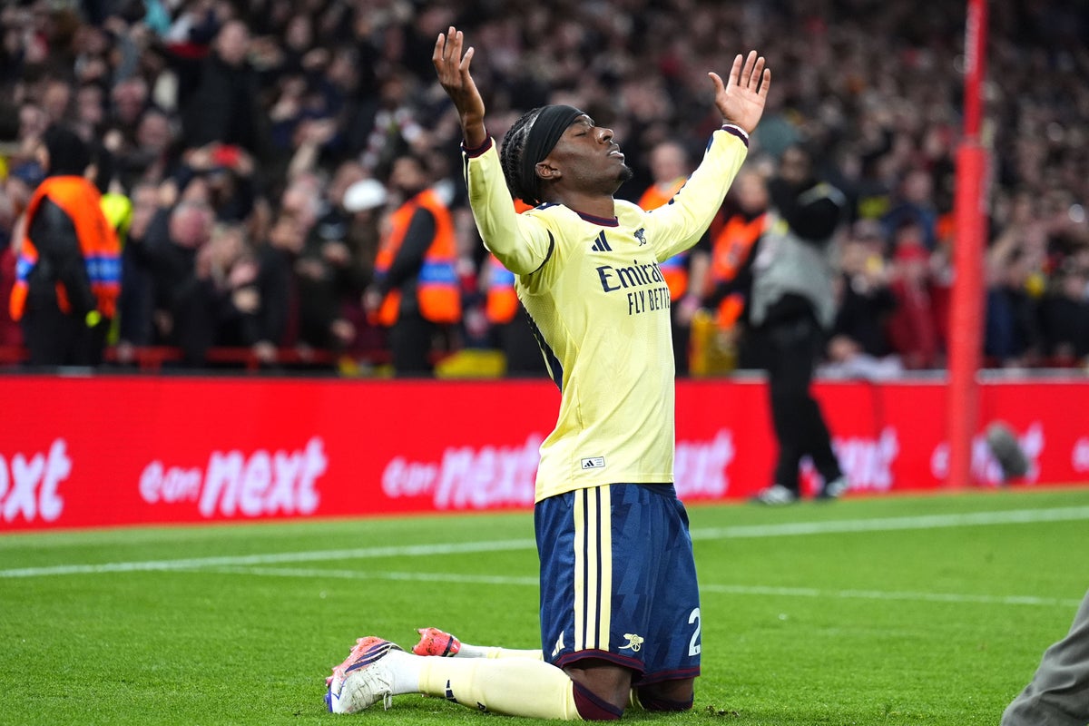 Mikel Arteta salutes ‘special’ Noni Madueke after late winner rescues Arsenal