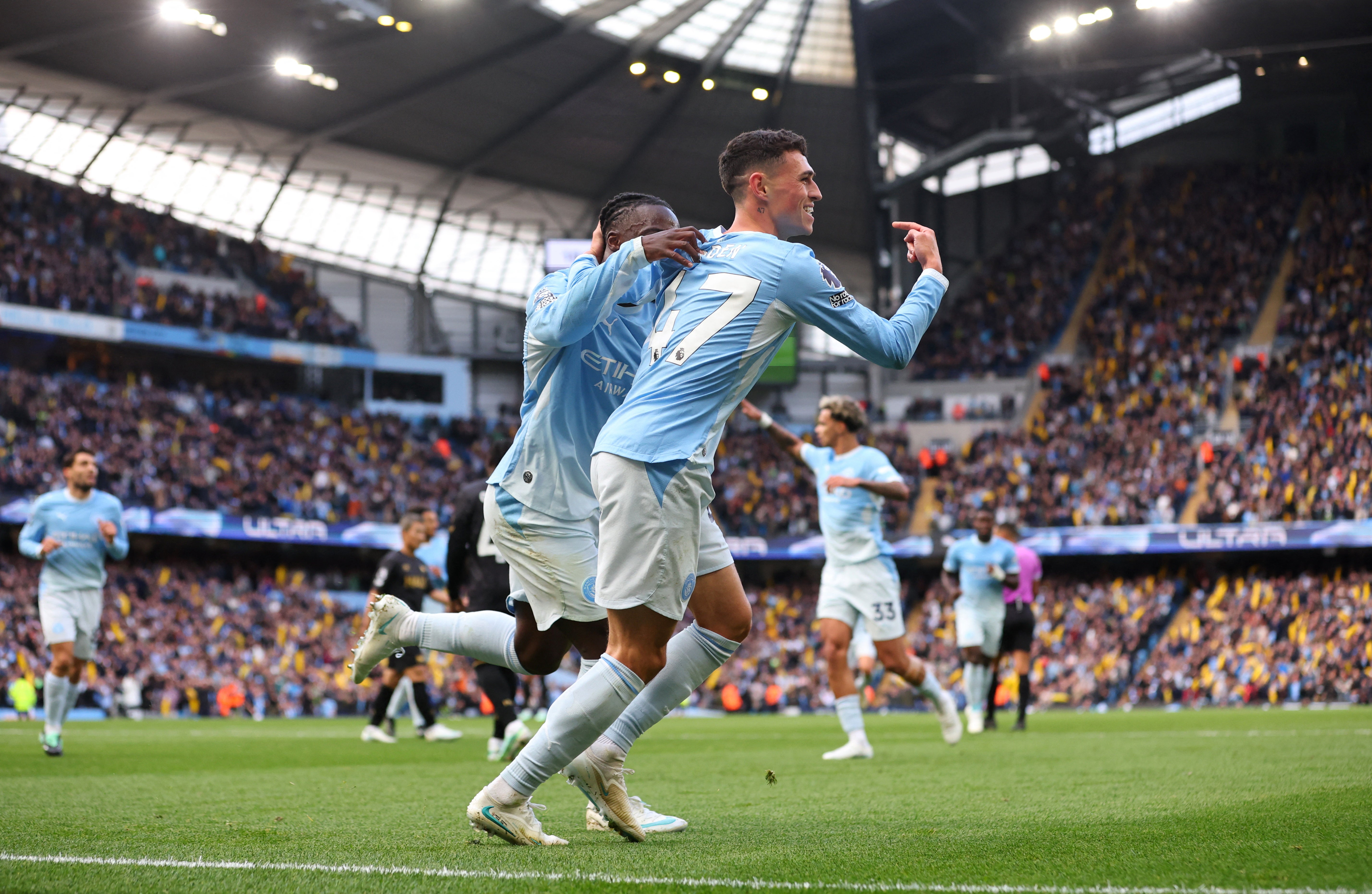 Foden opened the scoring against Ipswich
