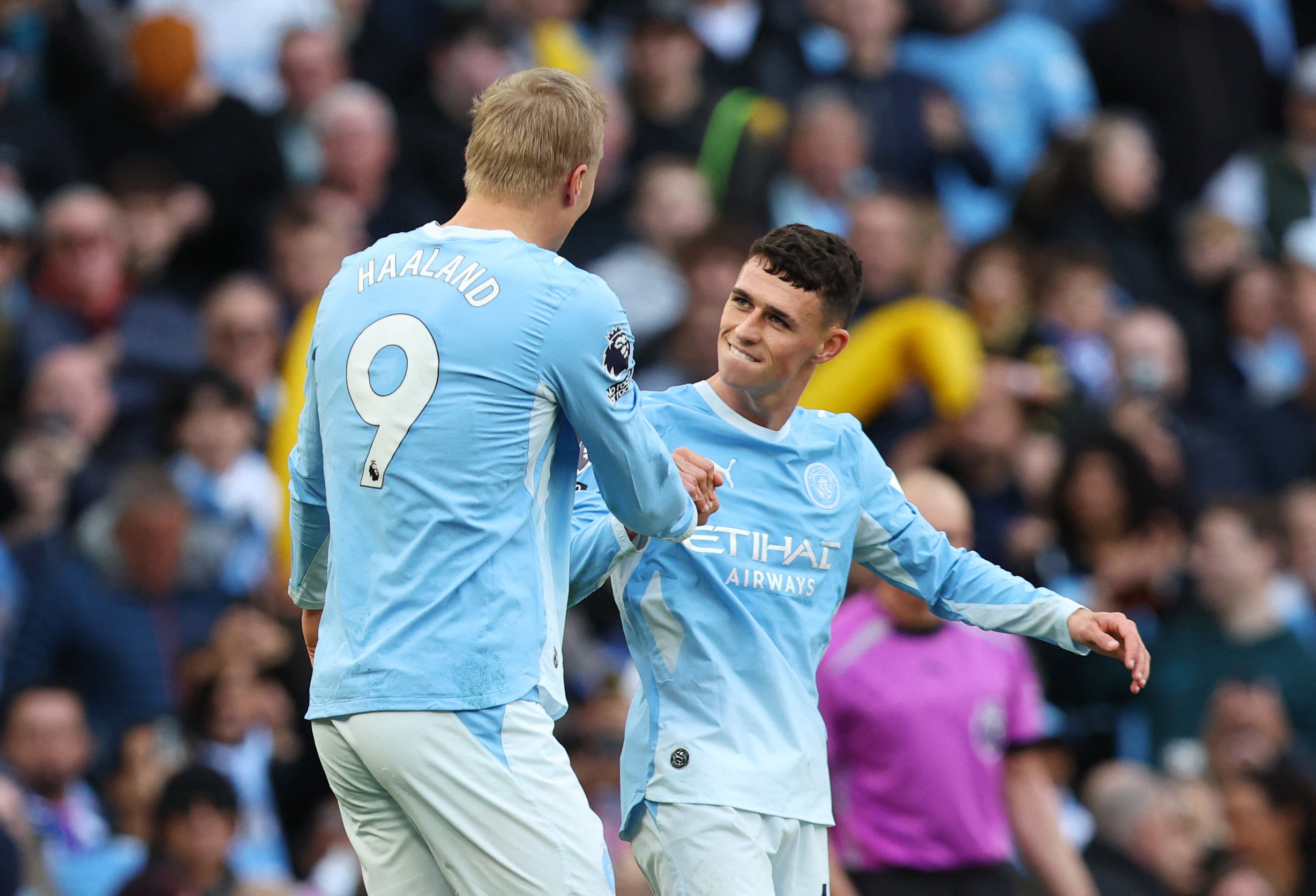 Foden could stand in for Haaland when the Norwegian is rested