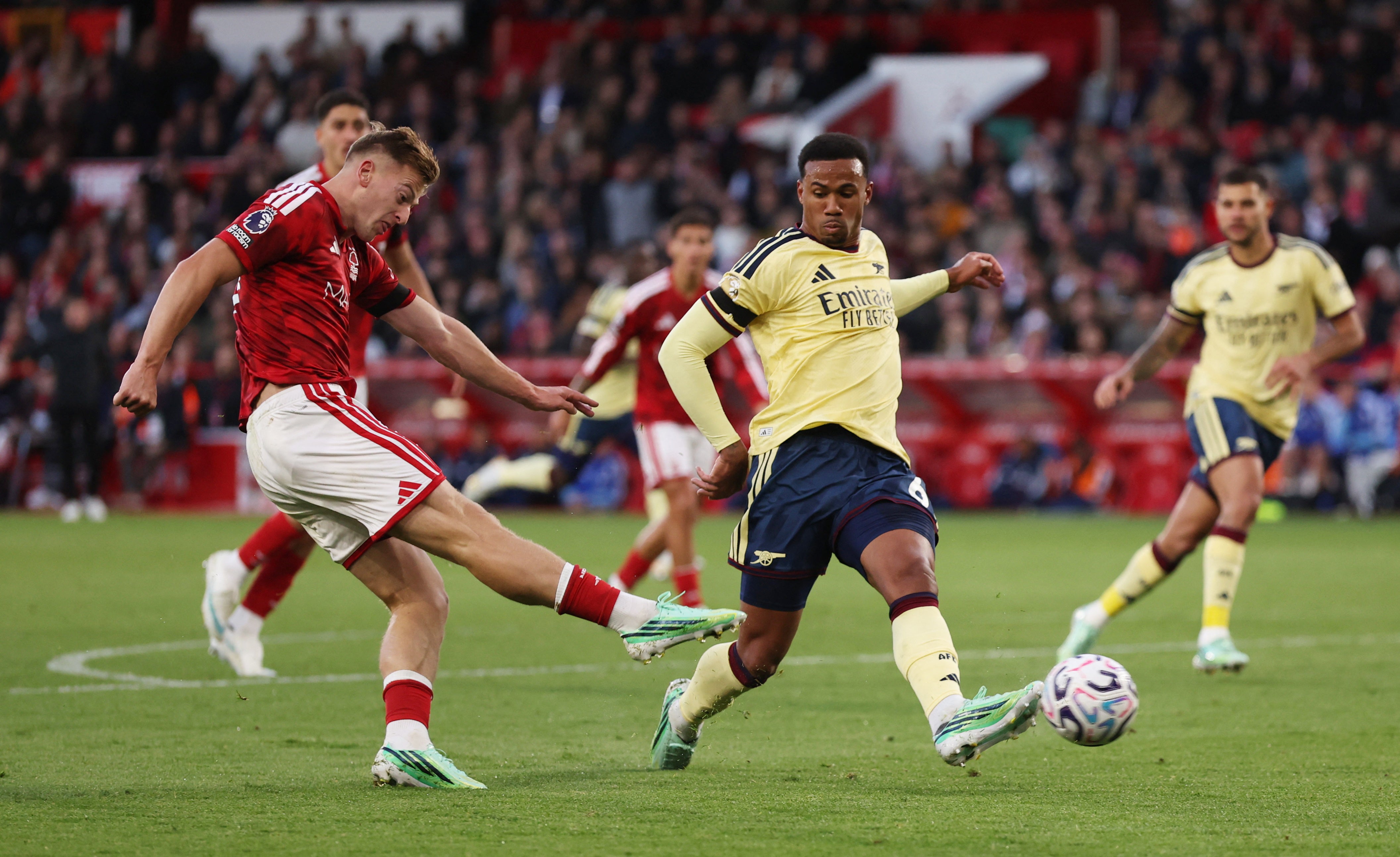 Liam Delap couldn't breach Arsenal's defence