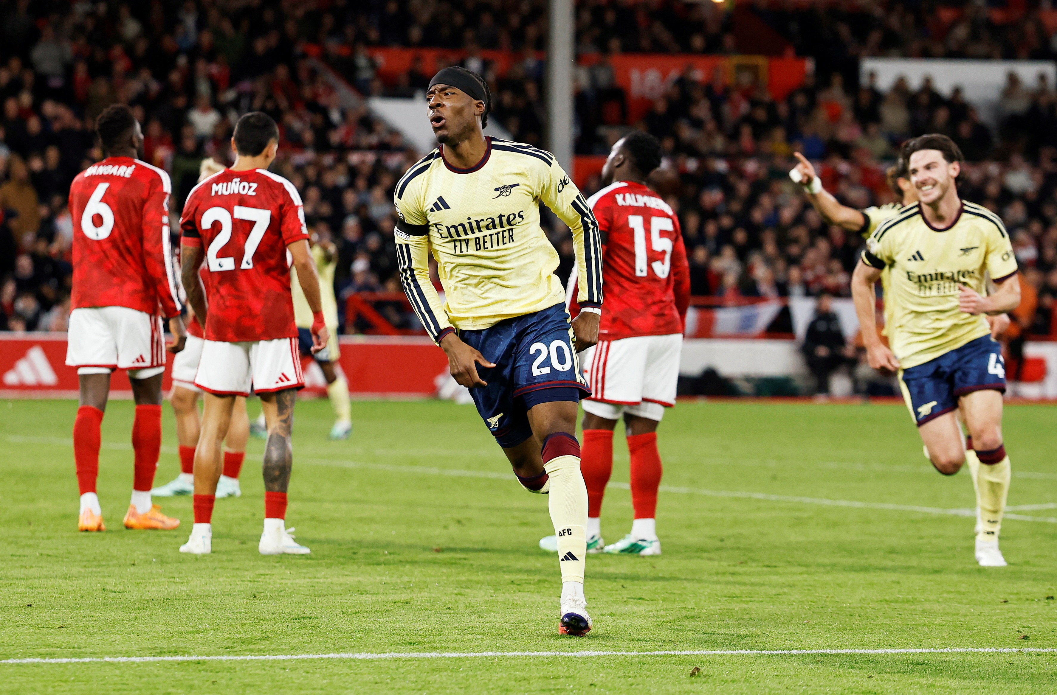 Noni Madueke scored the only goal of the game