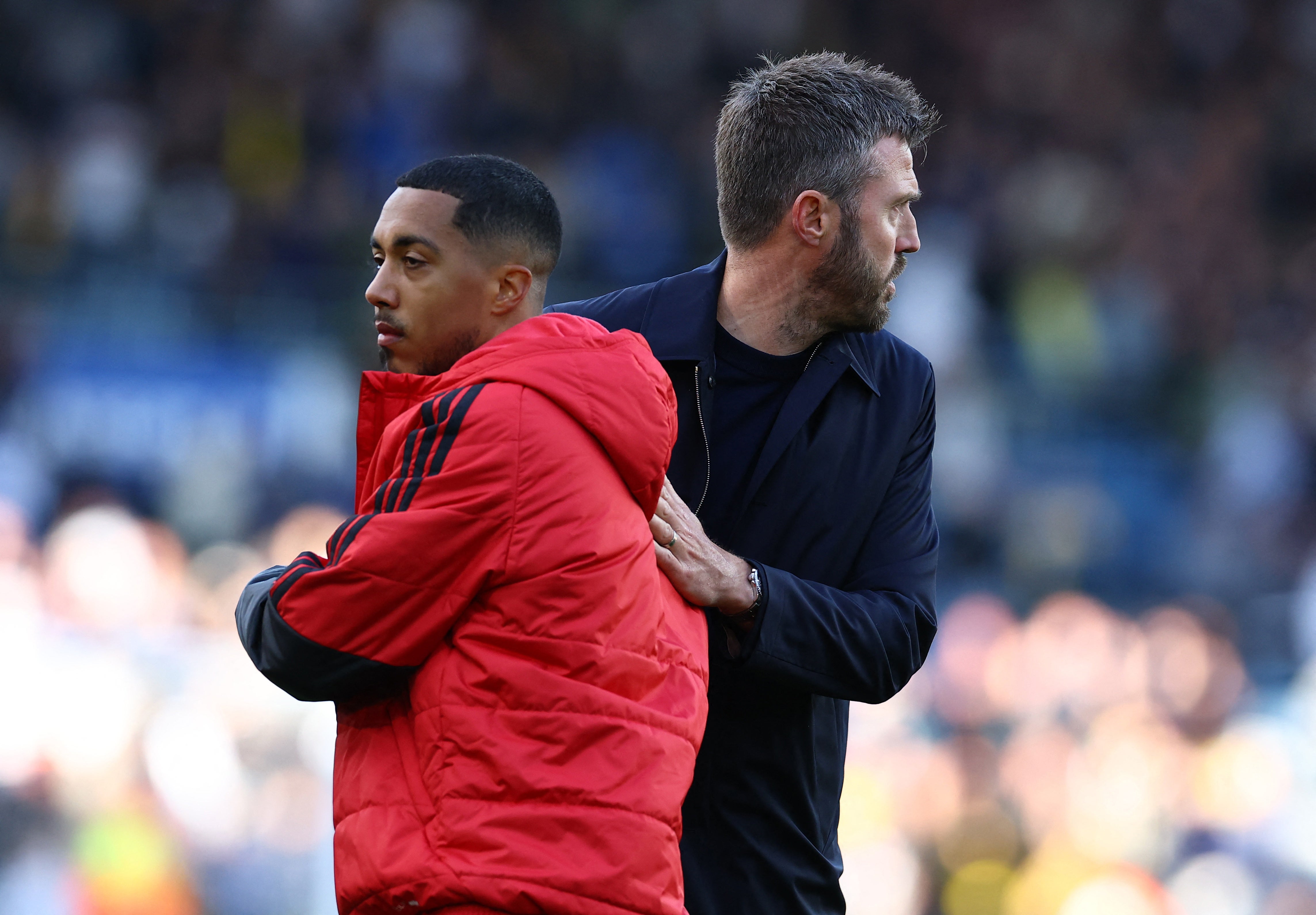 Michael Carrick thinks Man United’s new-look midfield, including Youri Tielemans (pictured), can lead their rebuild