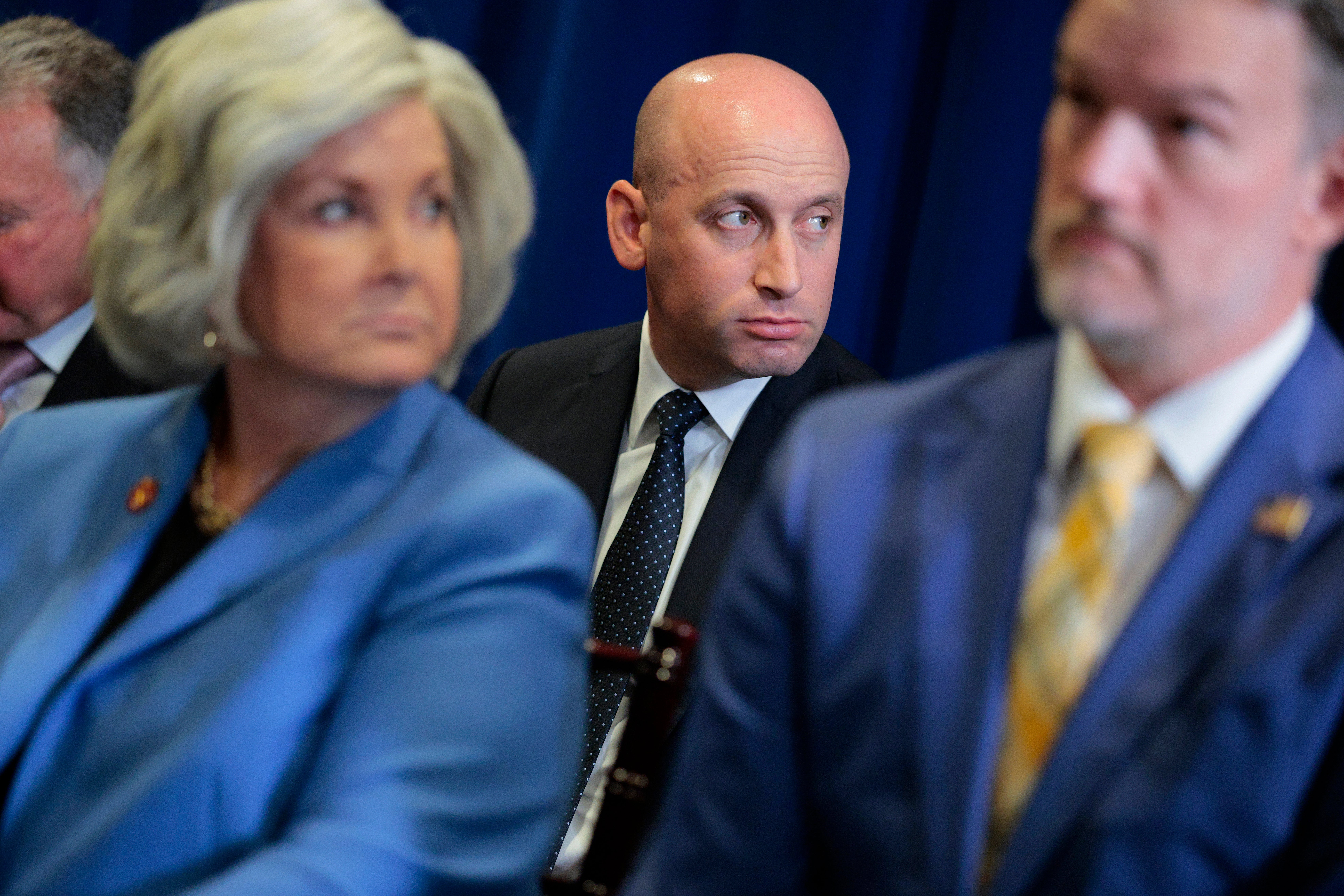 Immigration hard-liner Stephen Miller is being tipped as a potential replacement for White House Chief of Staff Susie Wiles should she be ousted by President Trump