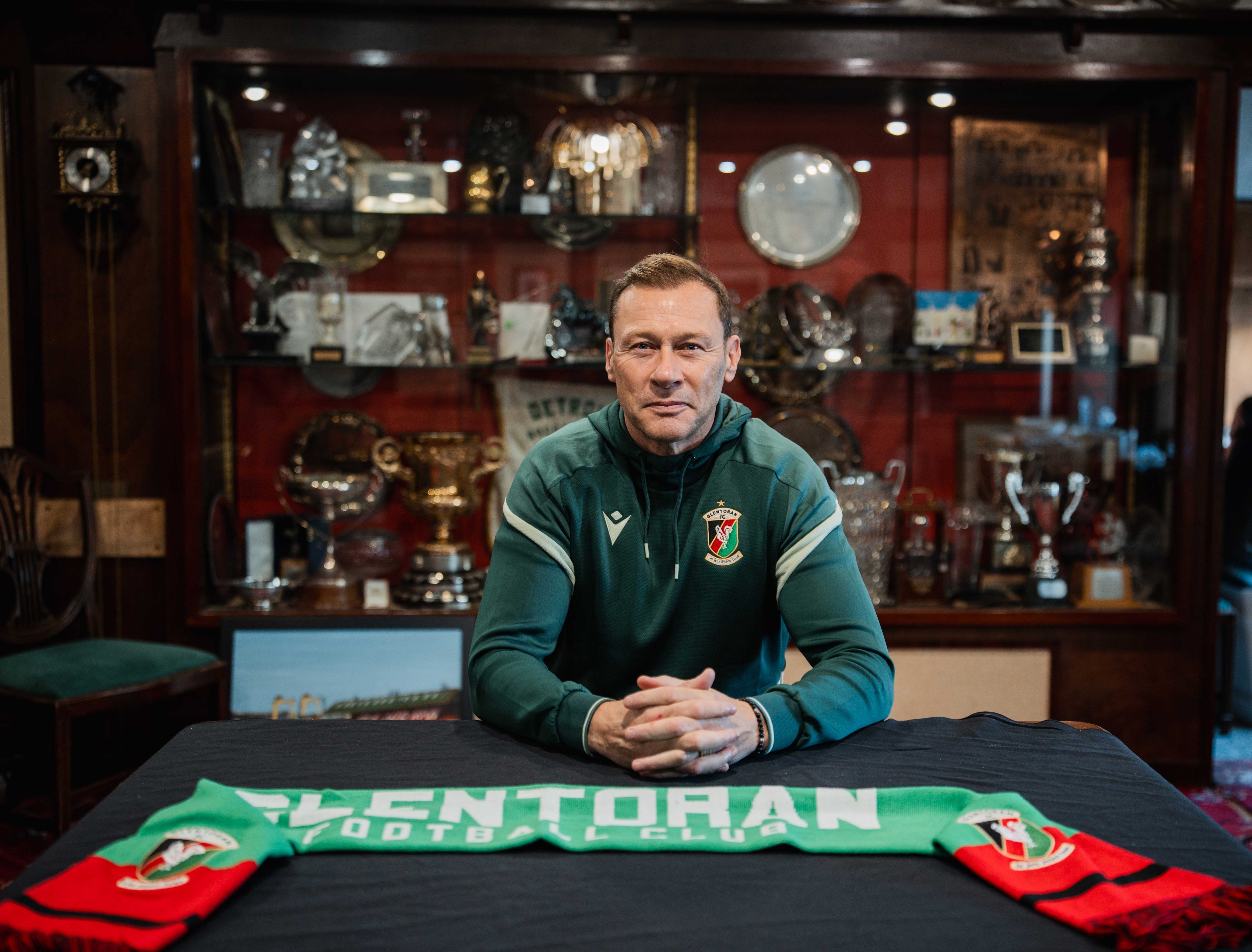 Ferguson has vowed to bring trophies back to Glentoran
