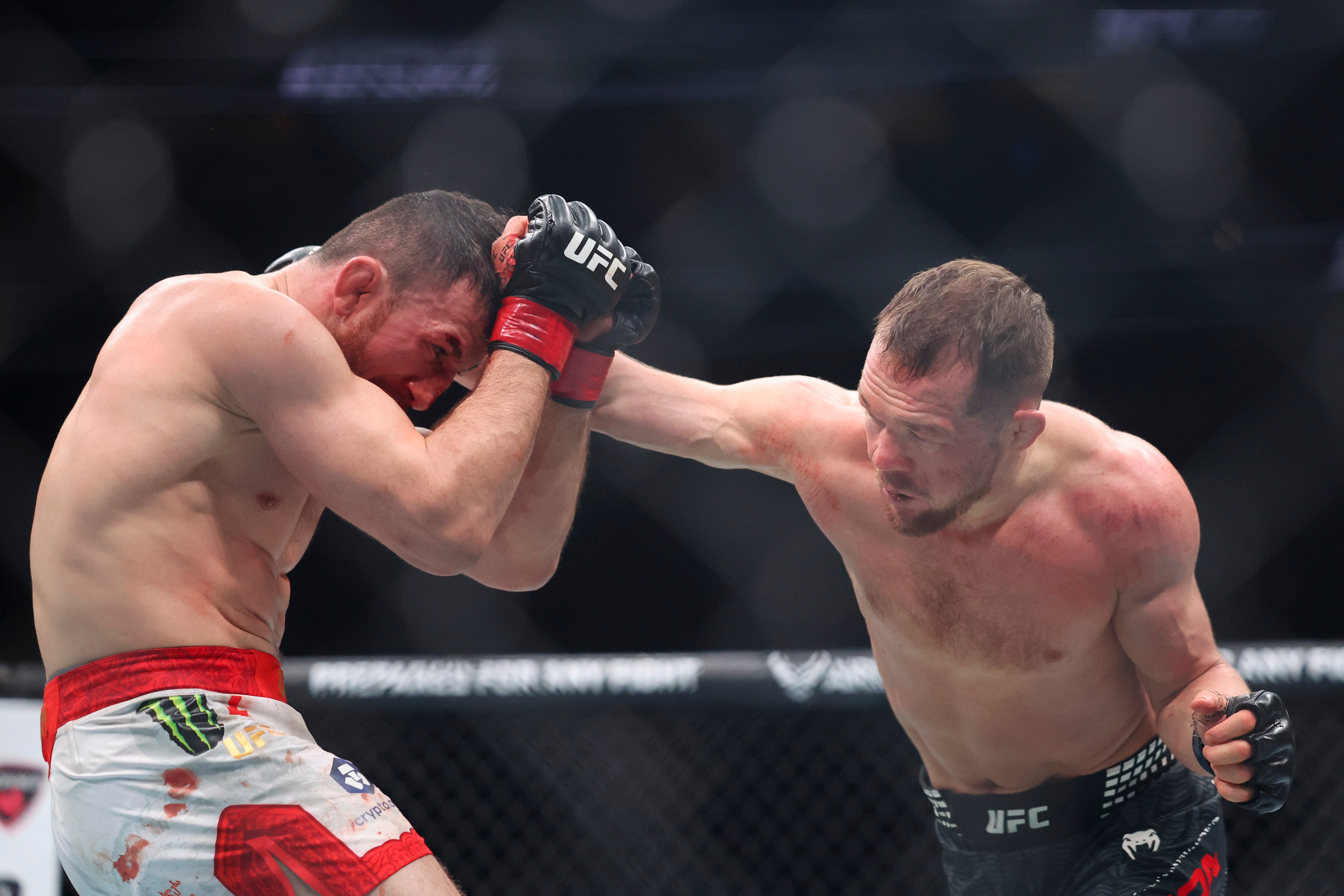 It took a masterclass from Petr Yan (right) to dethrone Merab Dvalishvili in their second fight