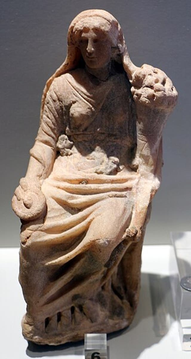 The women’s goddess: Known in Roman times as Dea Bona ('the Good Goddess'), she was a fertility deity with a major shrine in Rome. It may be that the goddess revered in the Women’s Cave in Spain was that same deity or a similar one.