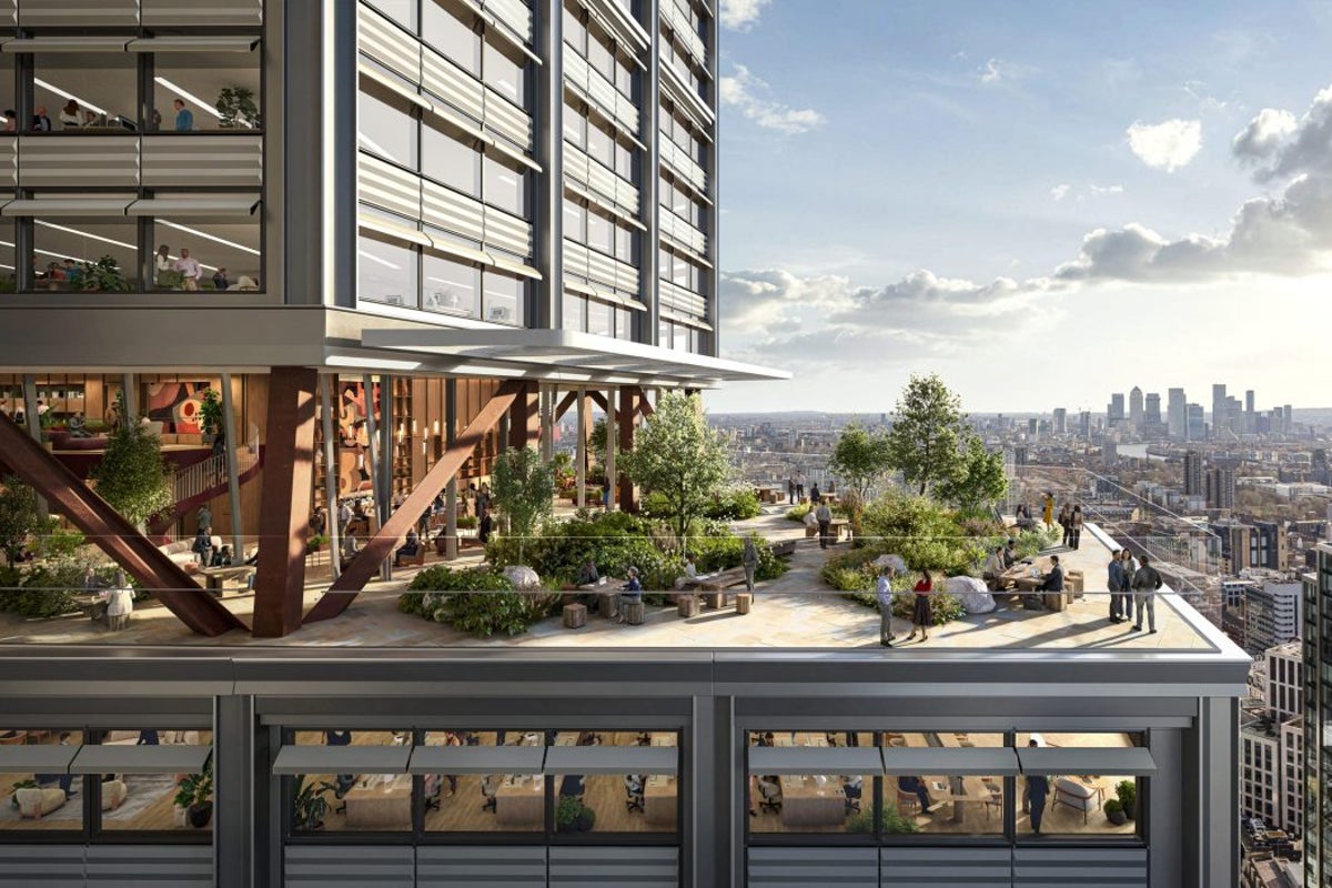 The £1 billion plan to build London’s joint-tallest skyscraper with free ‘park in the sky’