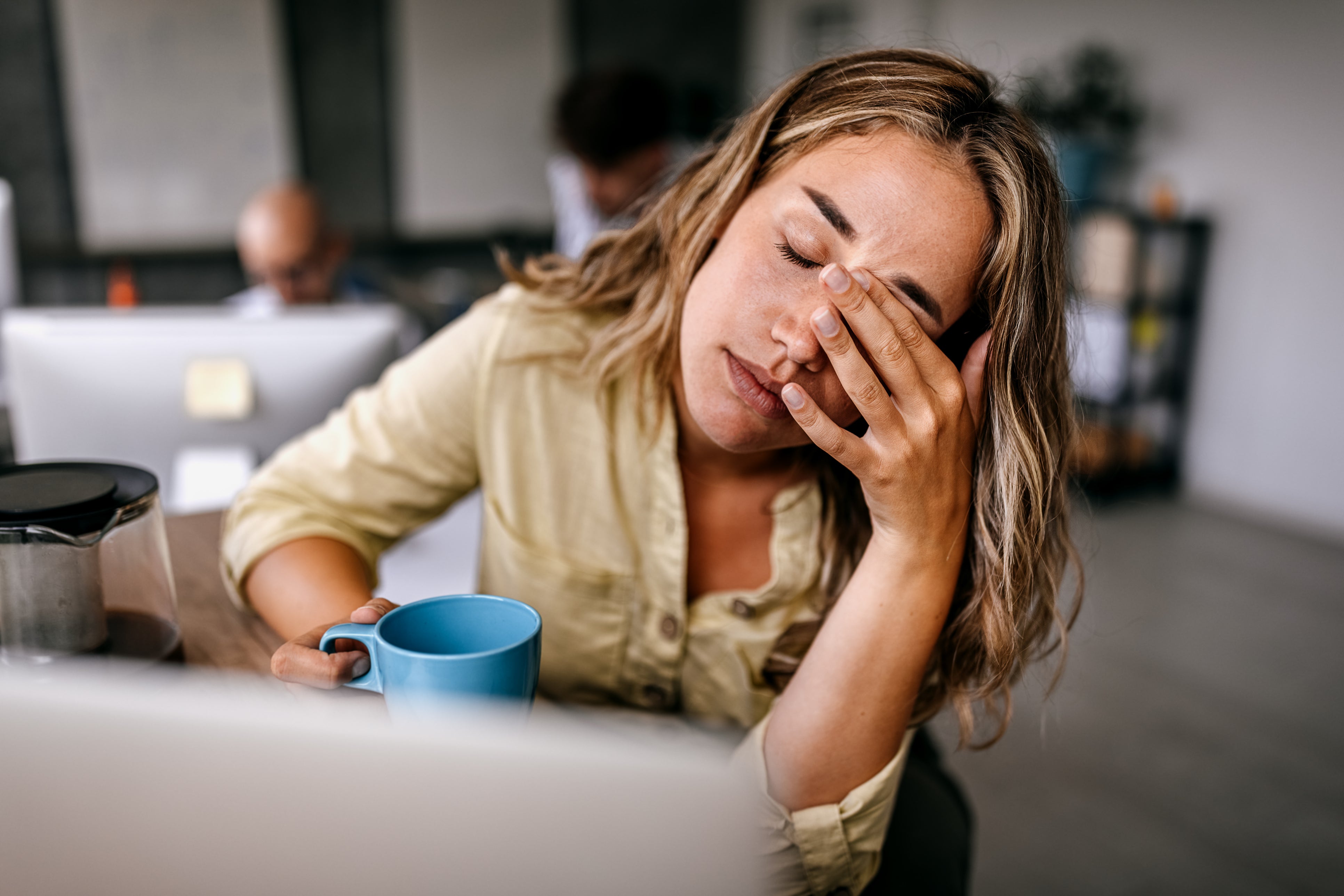<p>Having dark circles and pale skin alone is not enough to diagnose someone with low iron, a blood test is the only way to check ferritin levels</p>