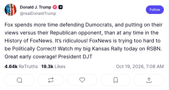 Trump has long had a love-hate relationship with Rupert Murdoch’s conservative TV network