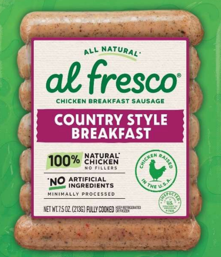 Al Fresco sausages have been impacted by the recall