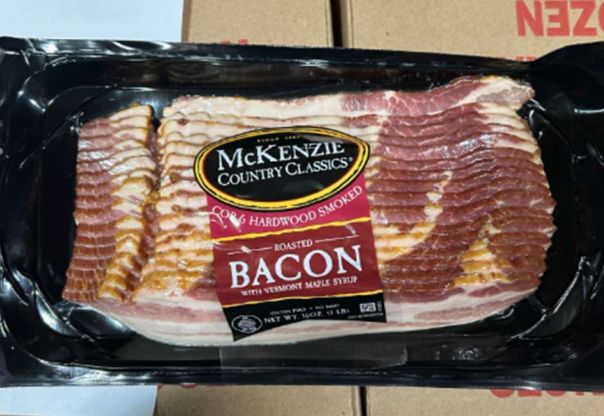 McKenzie Country Classics bacon has been affected by the recall