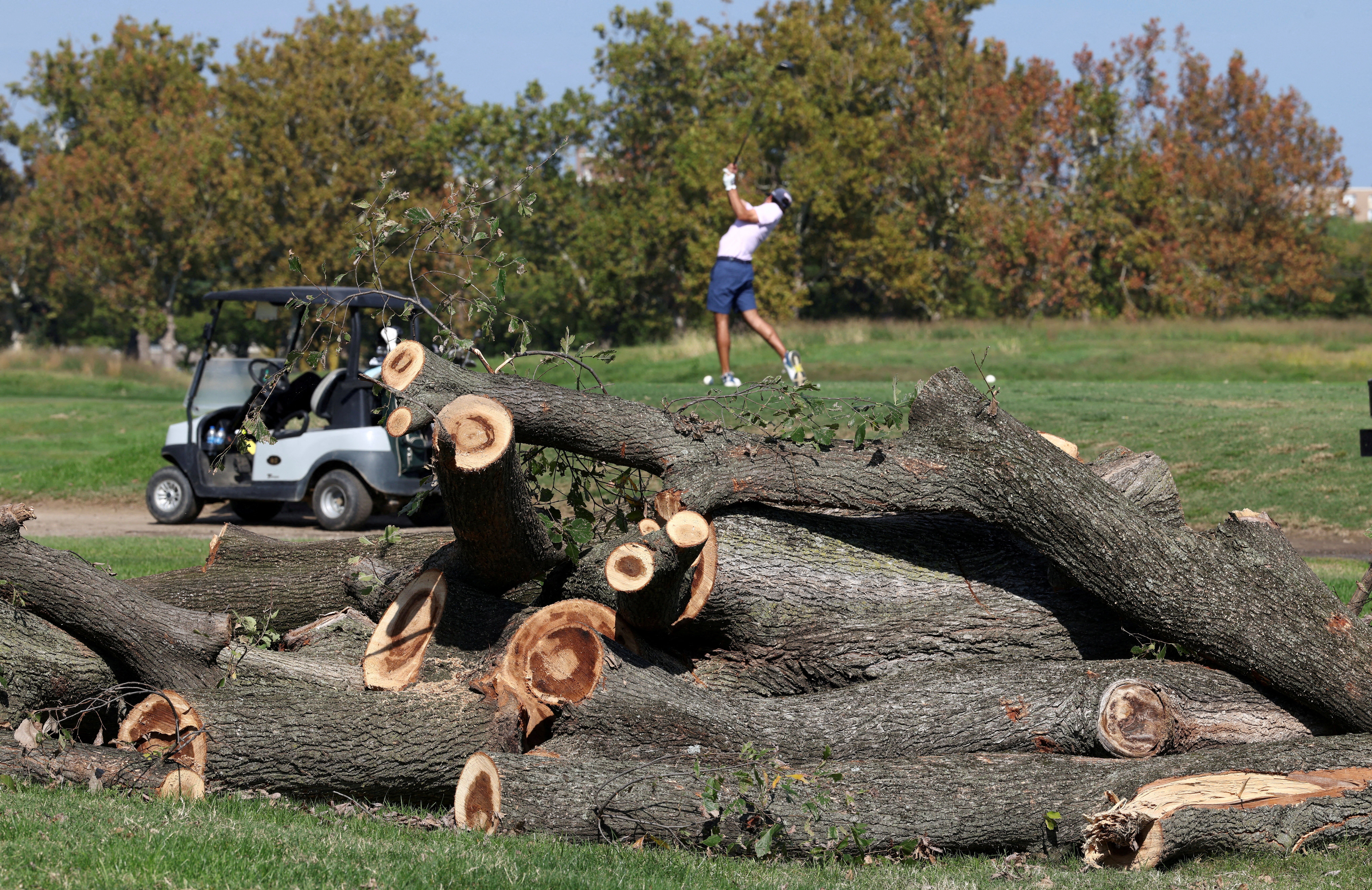 Judge clashes with Trump team over golf course renovation plan and Truth Social posts
